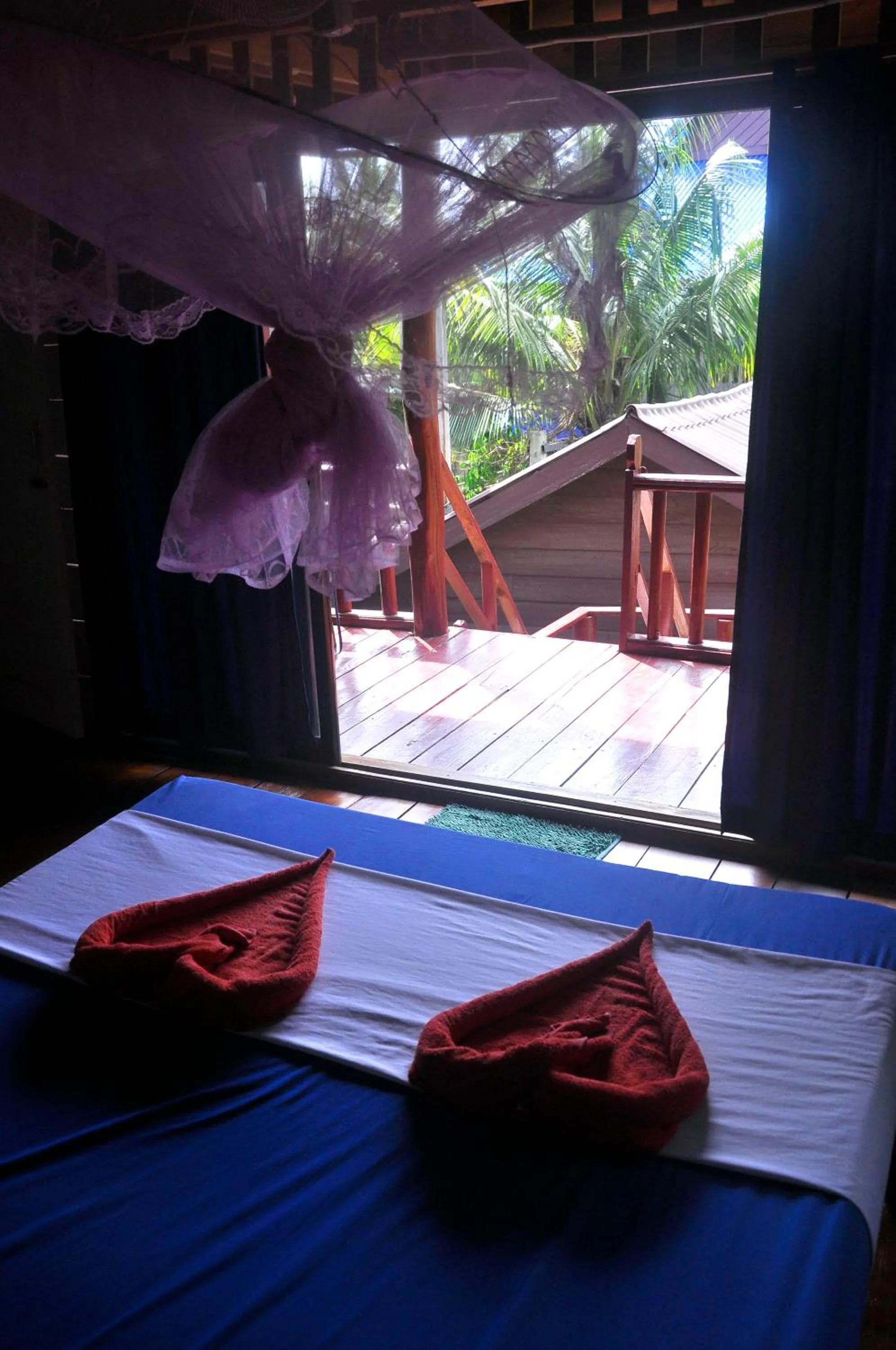 Bed in Happy Elephant Bungalows