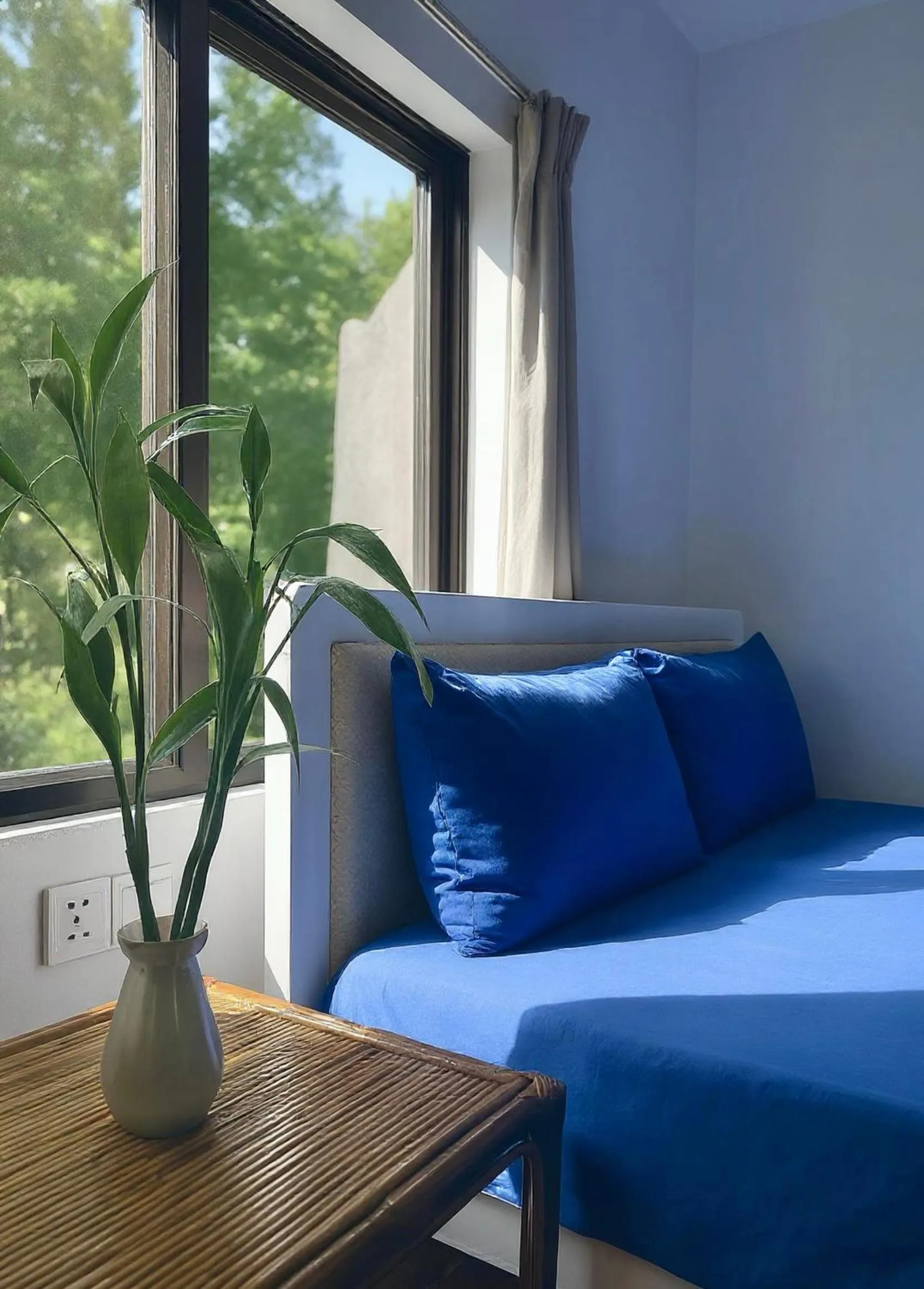 Bed in Happy Elephant Bungalows