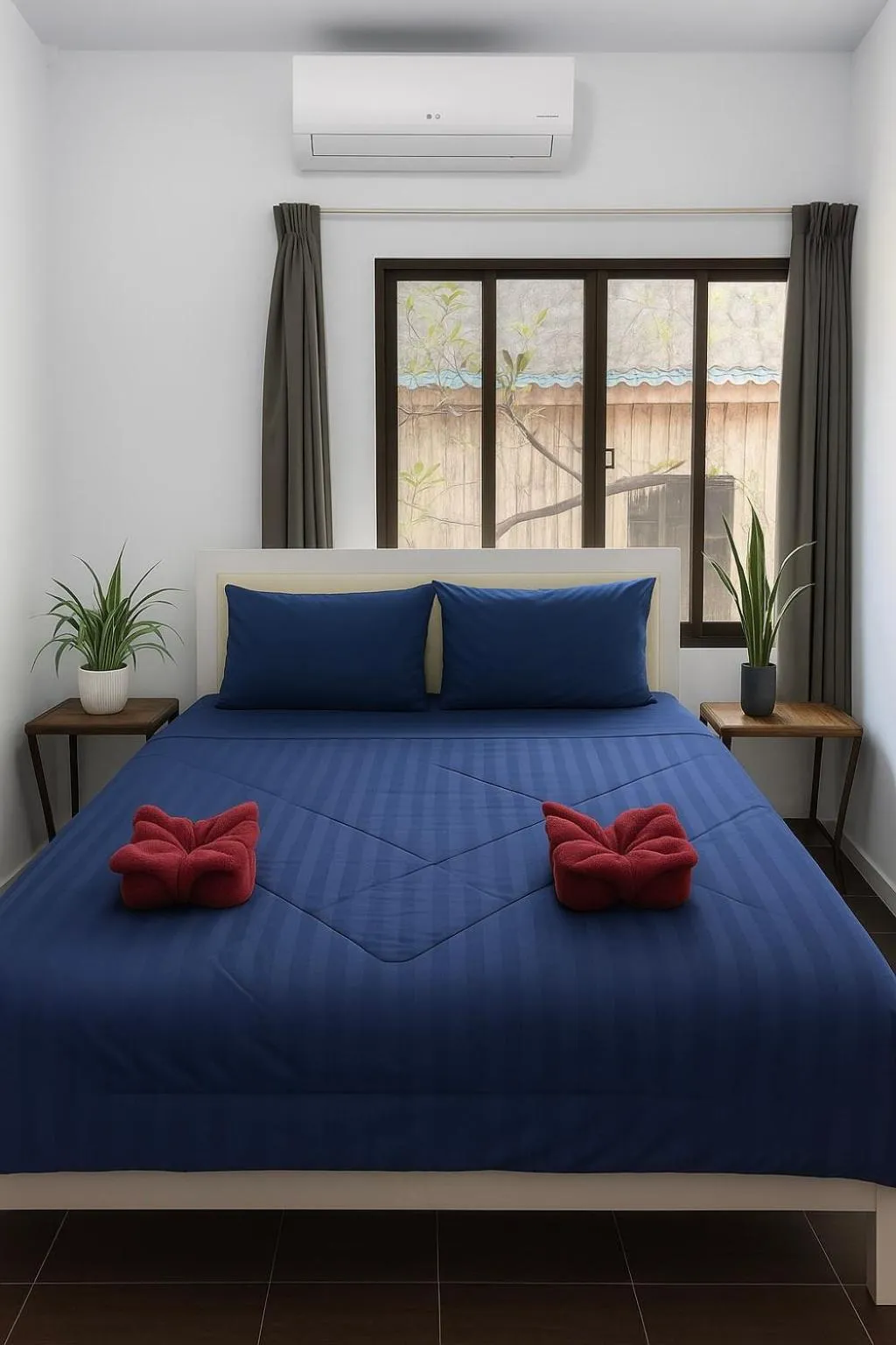 Bed in Happy Elephant Bungalows