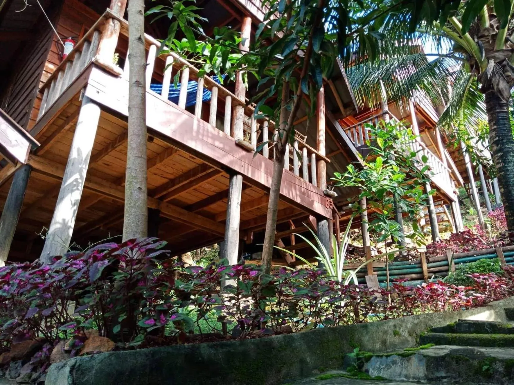 Patio in Happy Elephant Bungalows