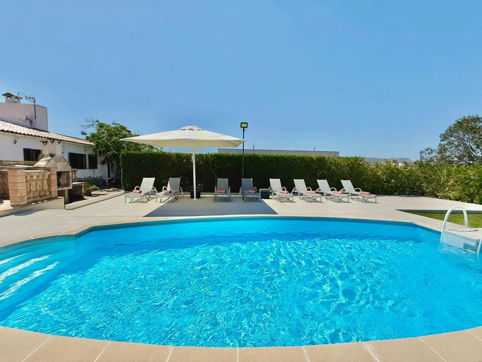 Swimming pool in Sa Figuera Roja