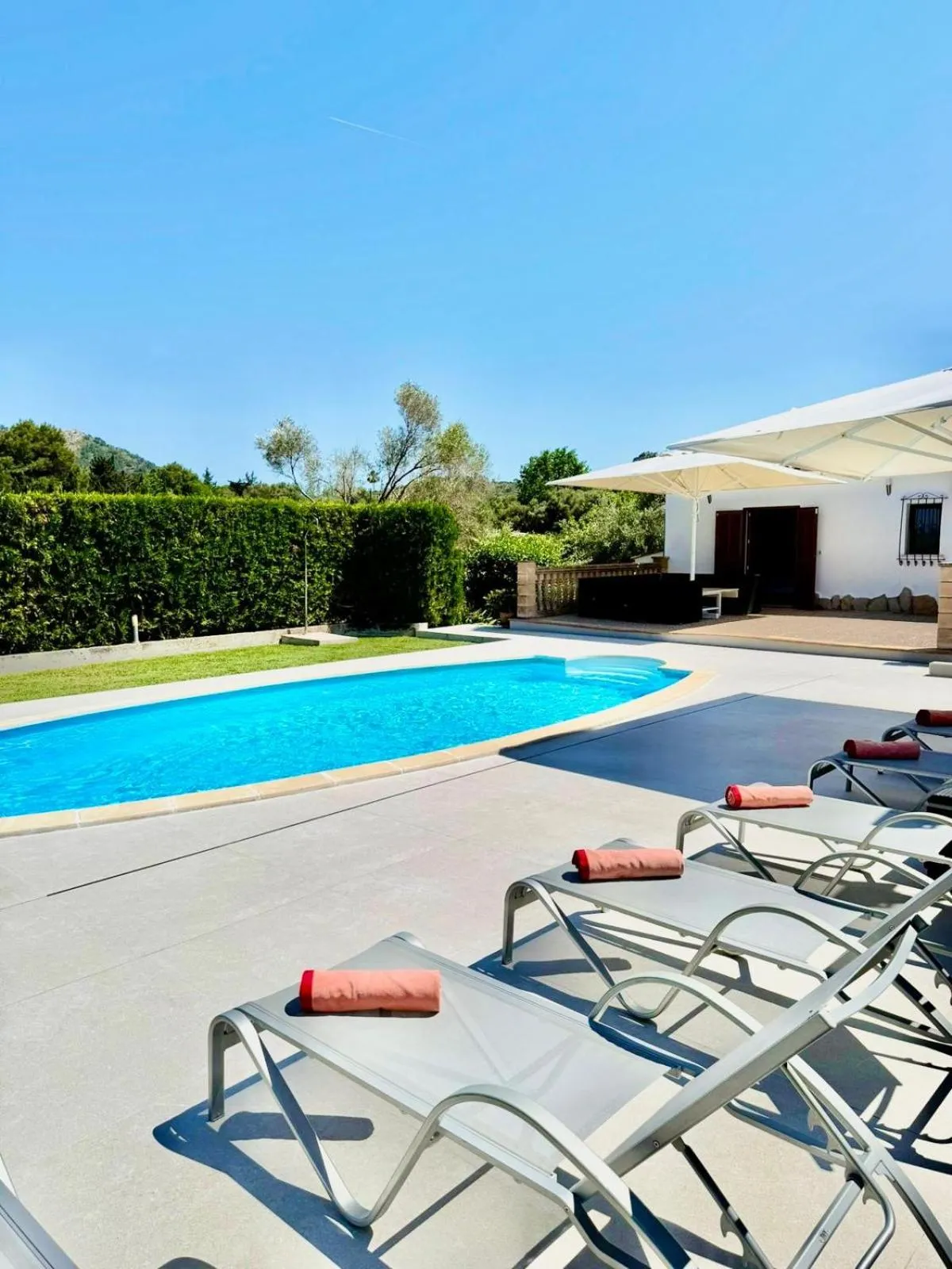 Swimming pool in Sa Figuera Roja