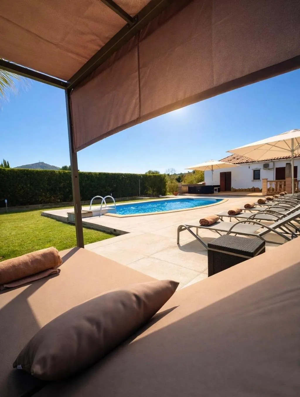 Swimming pool in Sa Figuera Roja