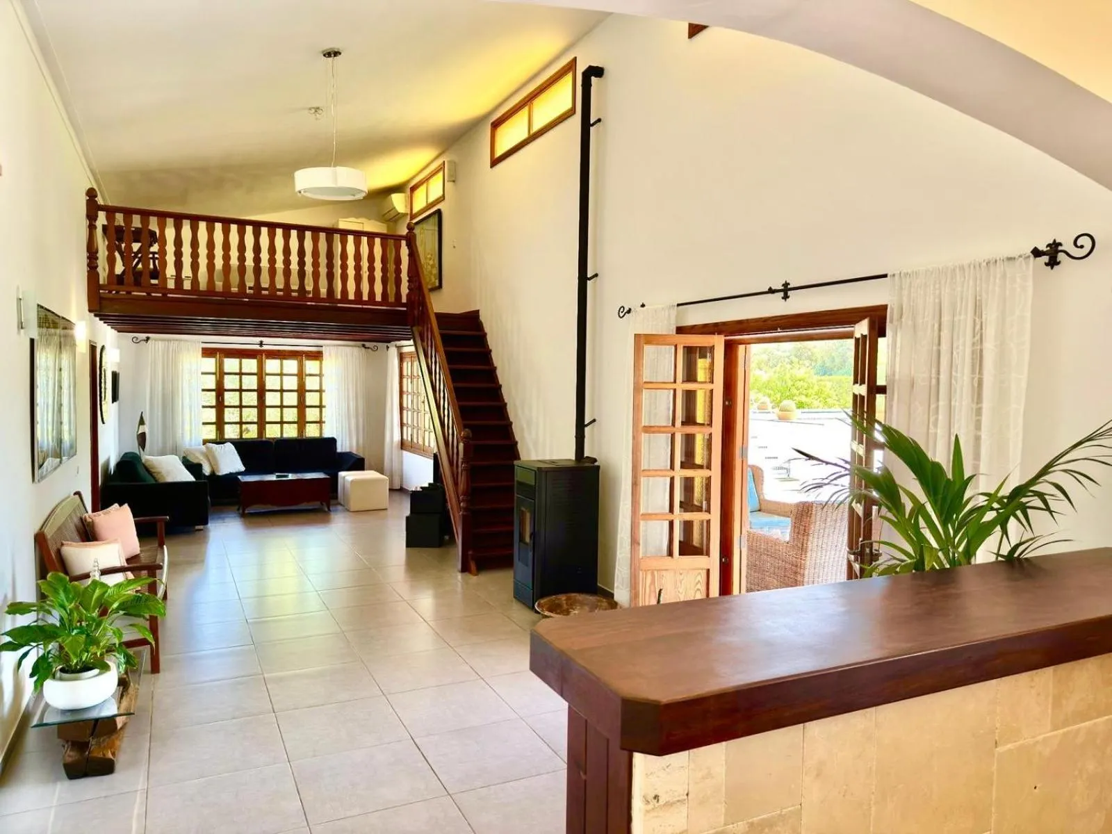 Living room in Sa Figuera Roja