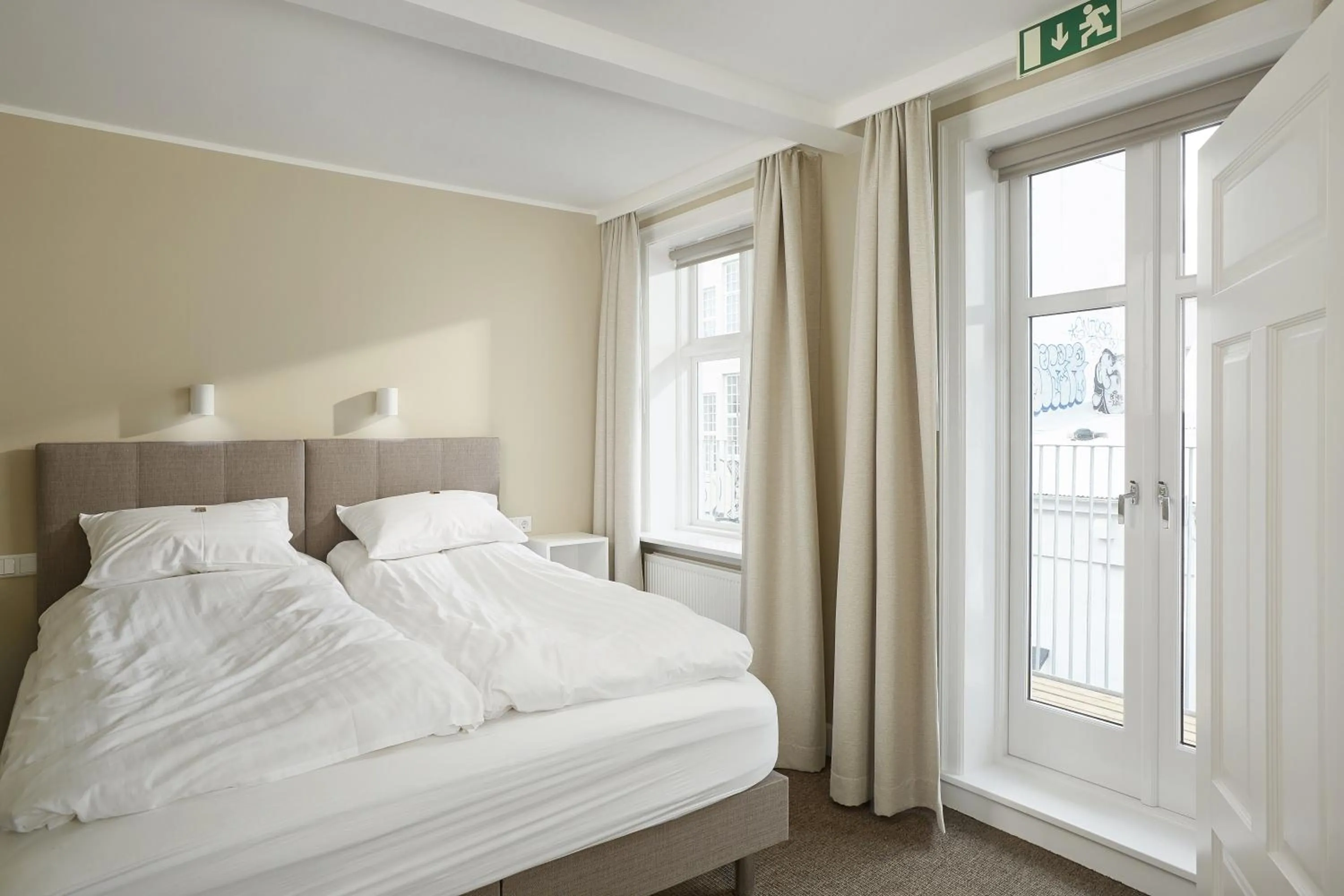 Bedroom, Bed in Ice Apartments Reykjavik by Heimaleiga