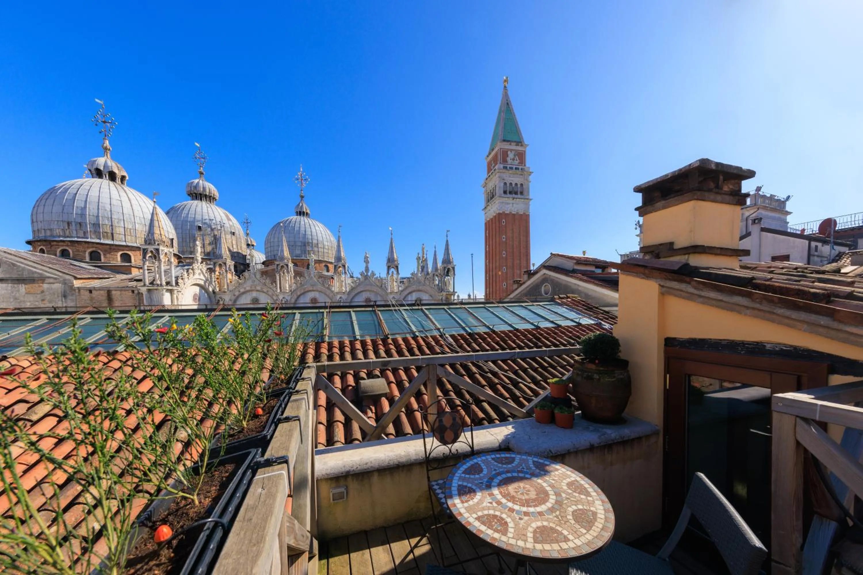 Balcony/Terrace in 312 Piazza San Marco - Relais il Doge