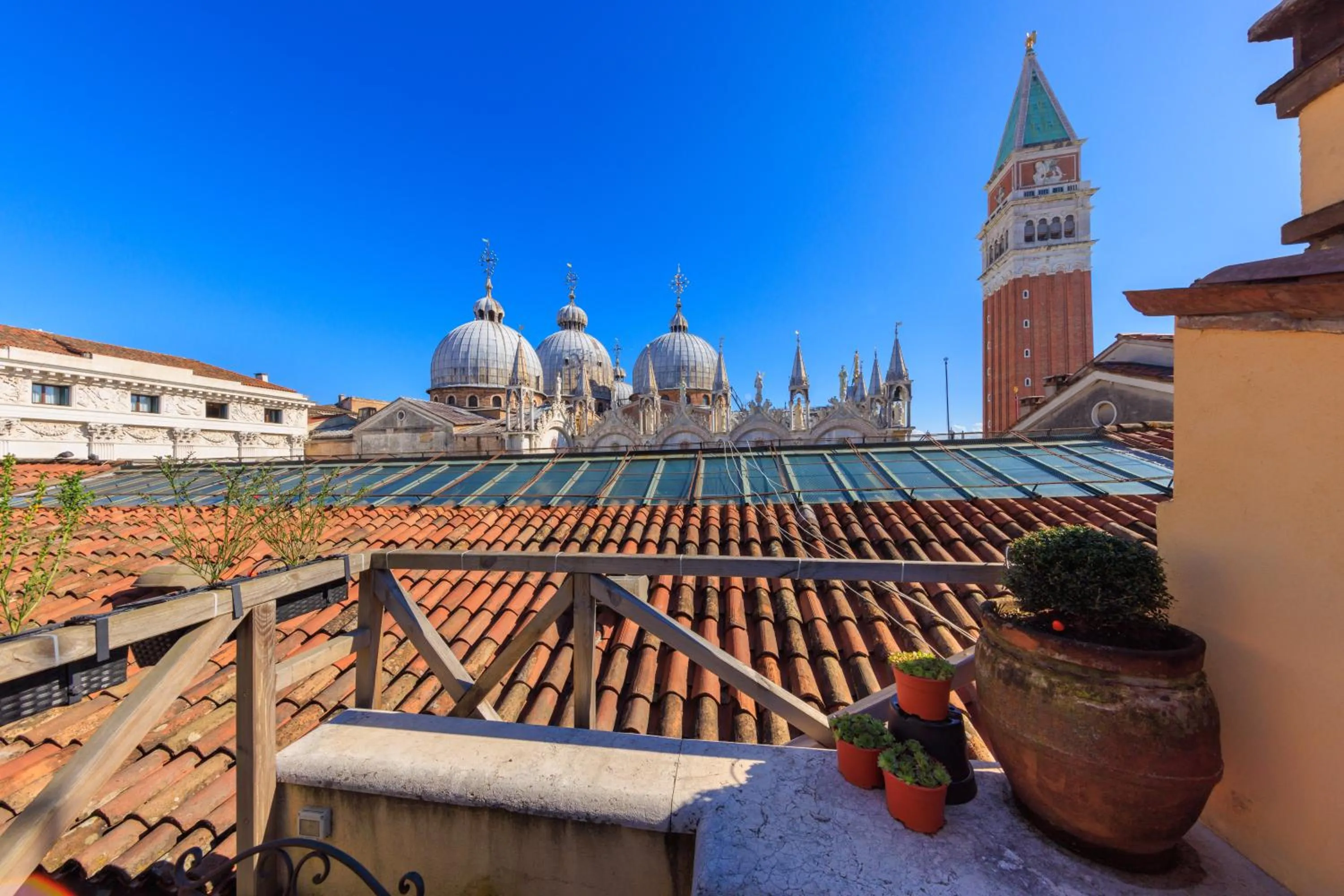 Balcony/Terrace in 312 Piazza San Marco - Relais il Doge