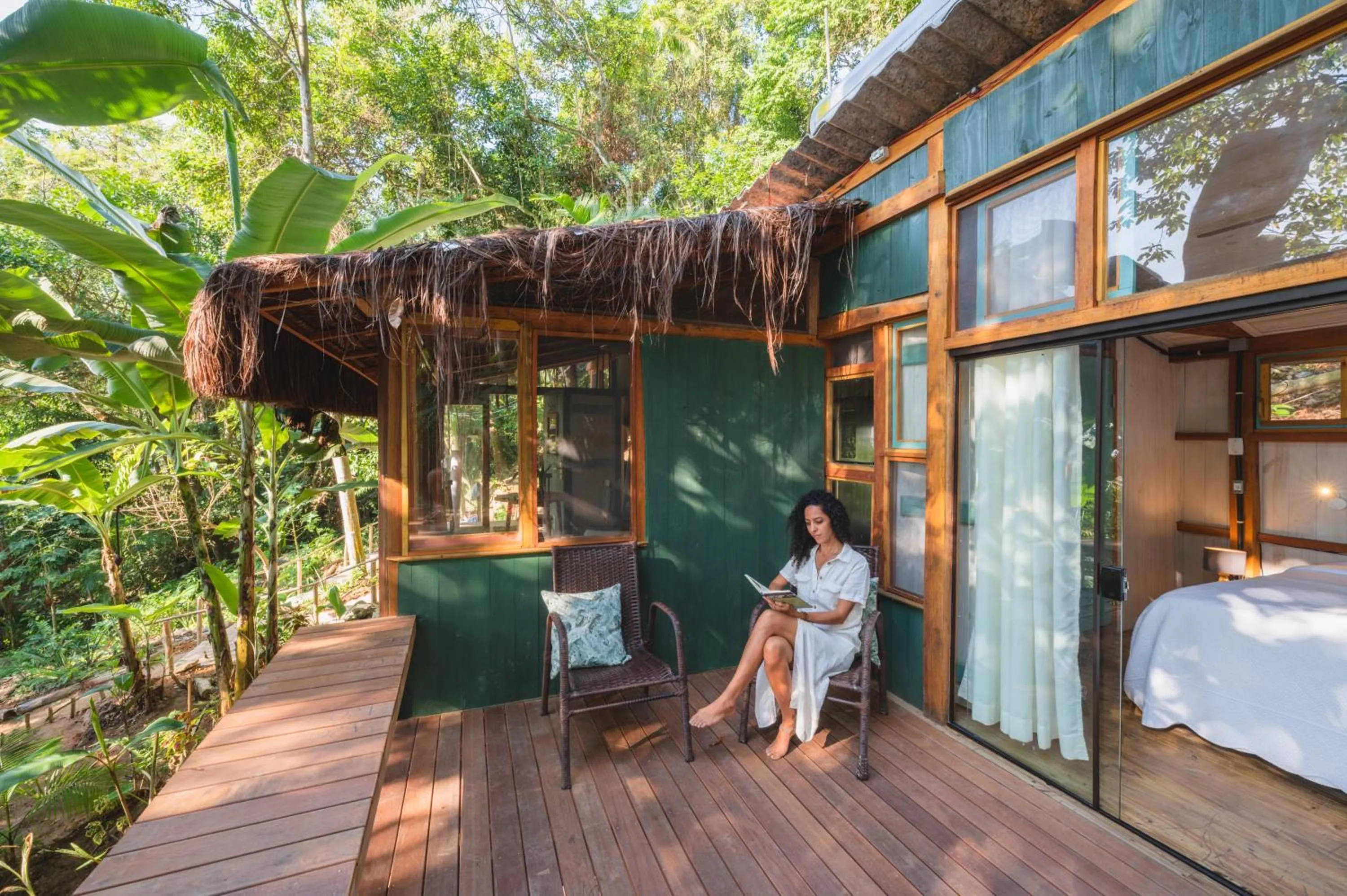 Balcony/Terrace in Casa Luz Paraty