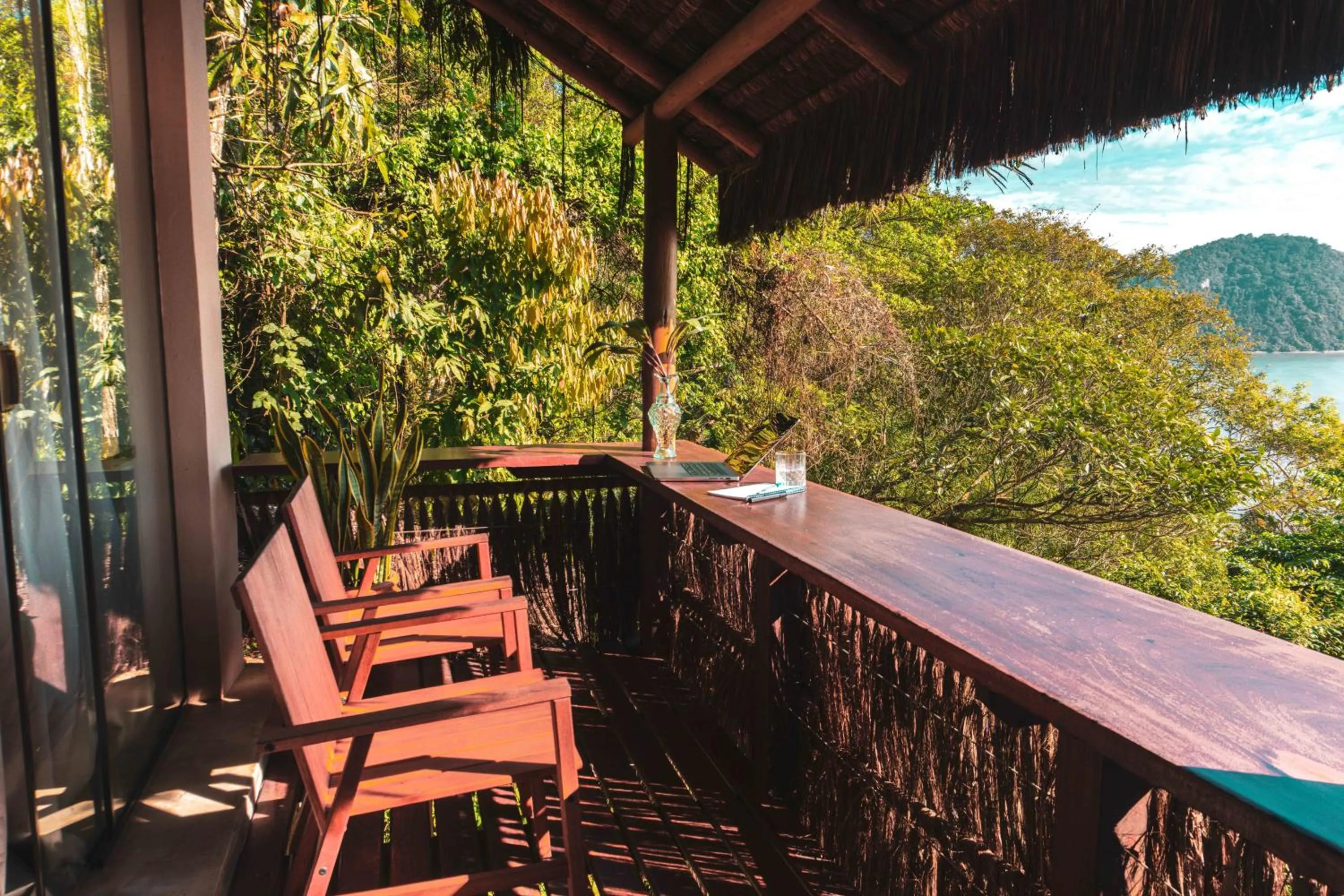 Balcony/Terrace in Casa Luz Paraty