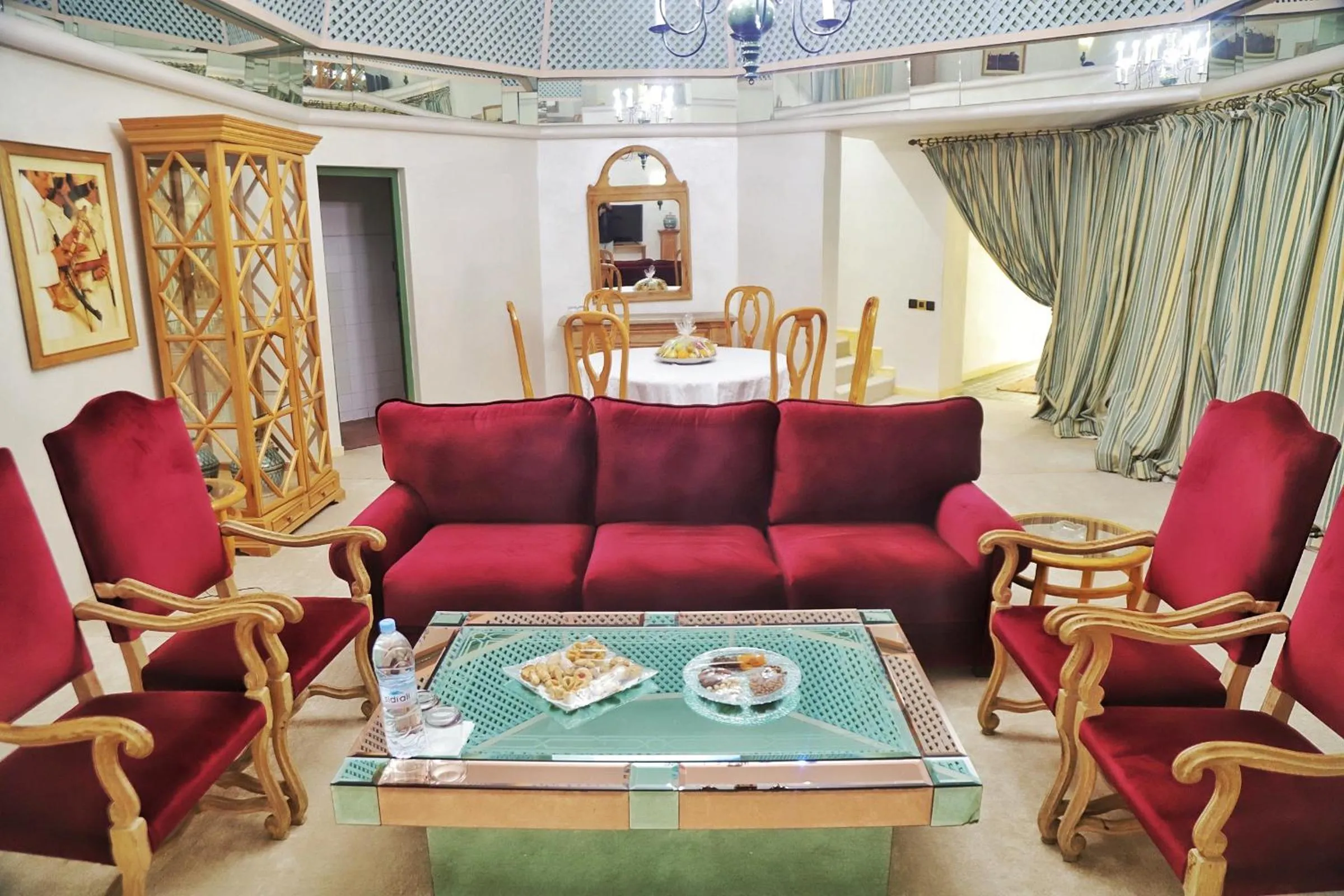 Living room in Hotel Parador