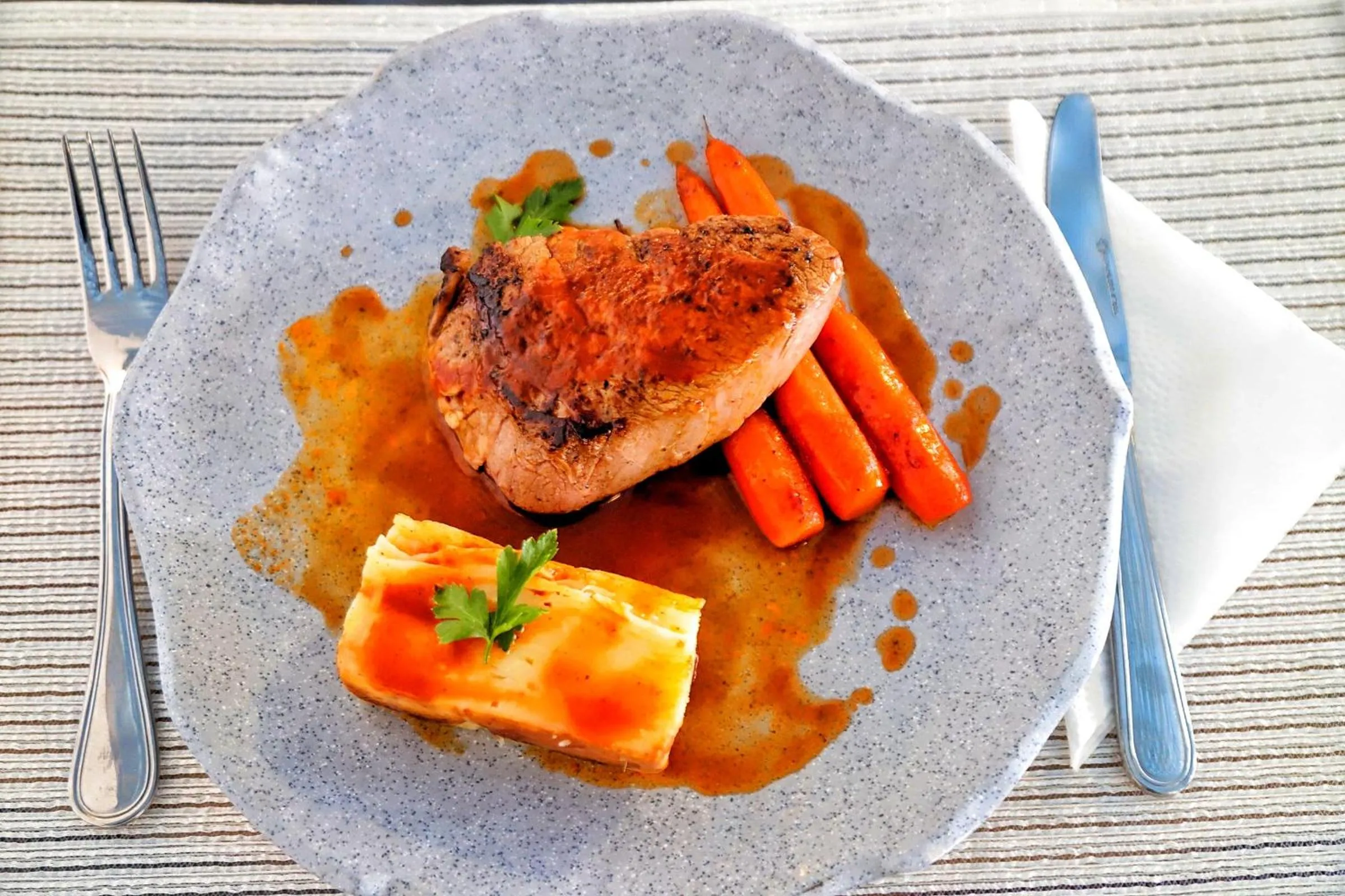 Food in Hotel Parador