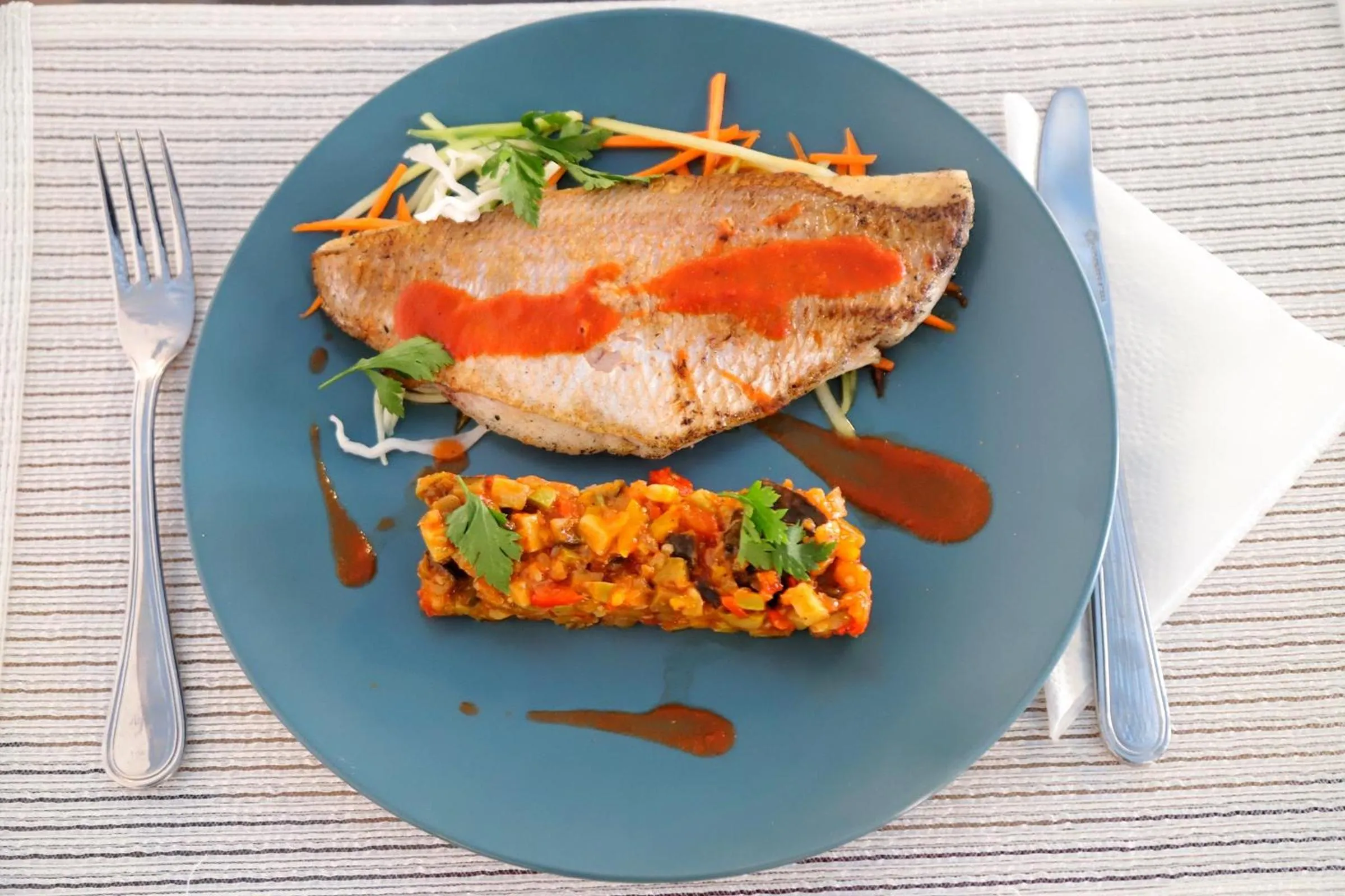 Food in Hotel Parador