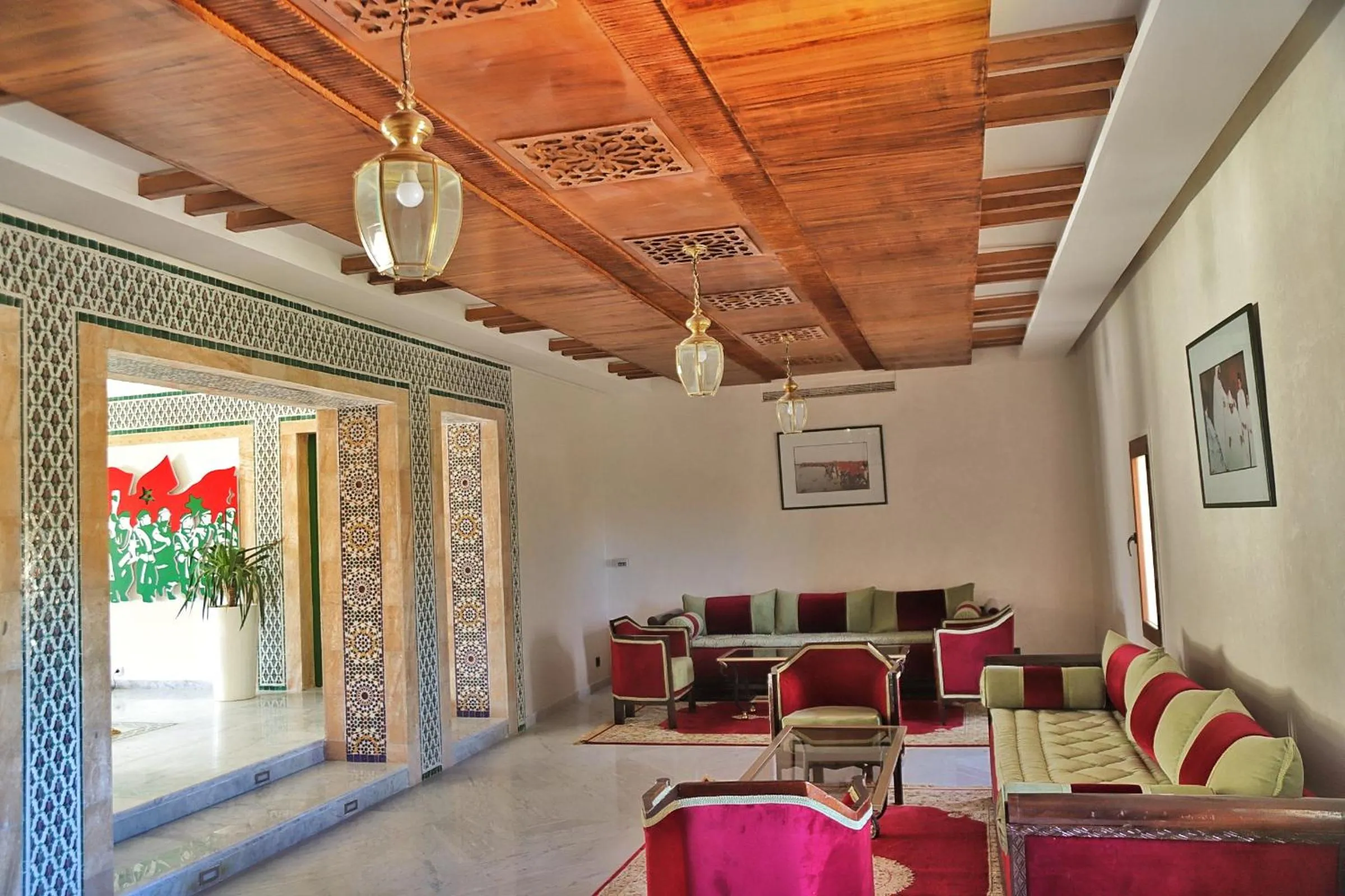 Living room in Hotel Parador