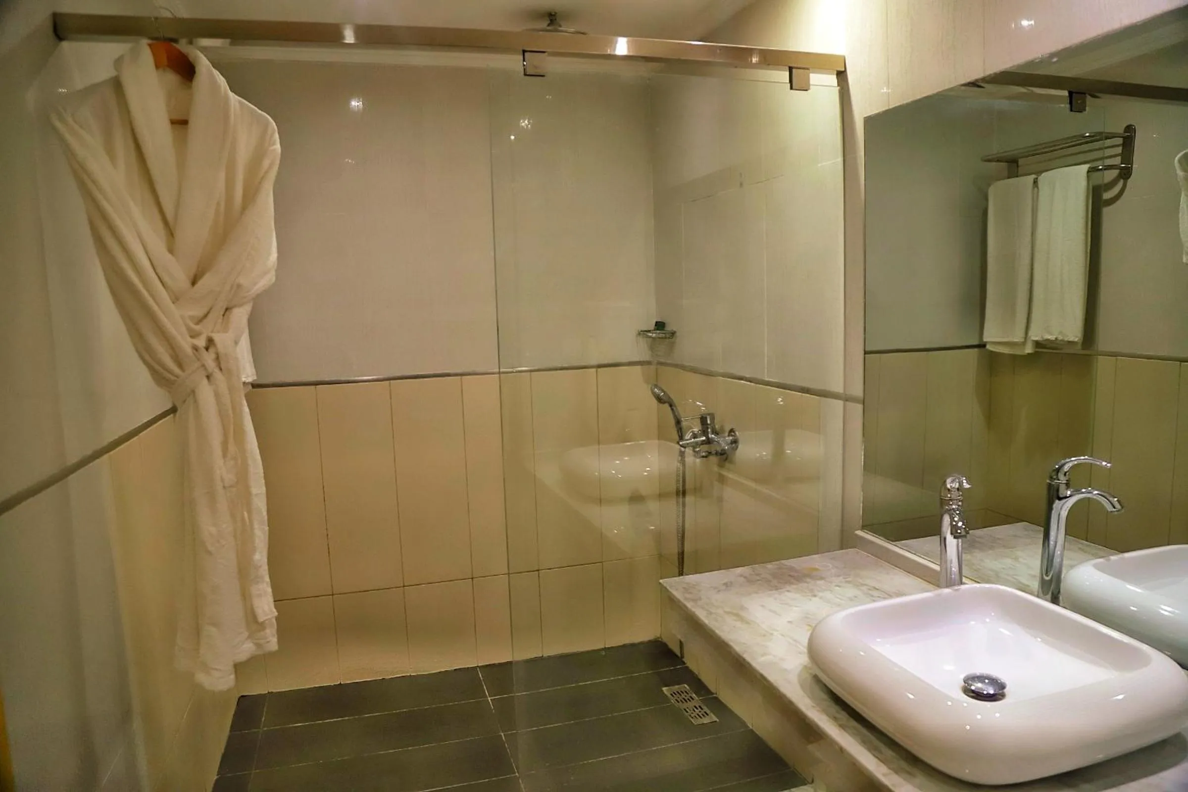 Shower in Hotel Parador