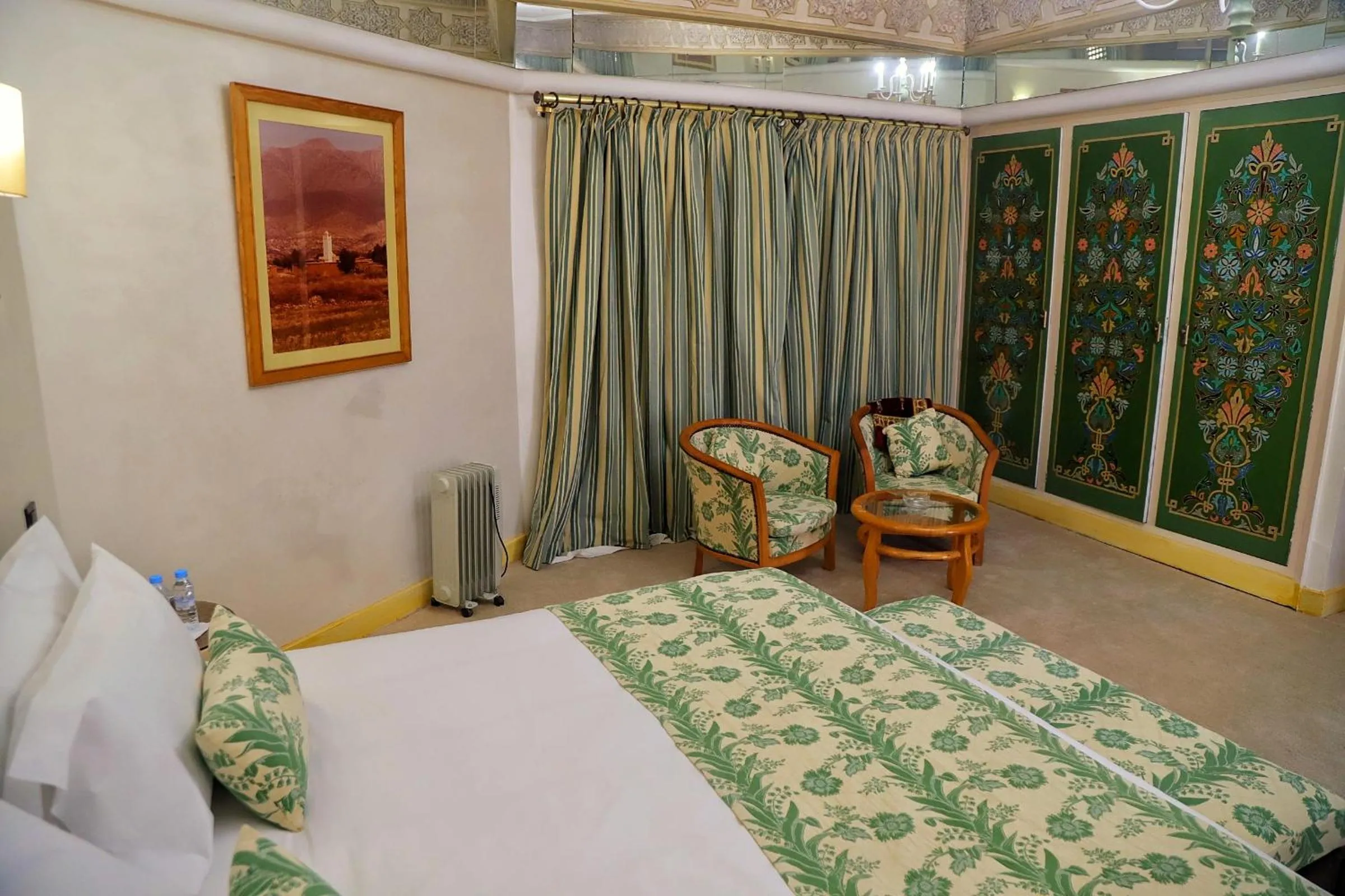 Bed in Hotel Parador