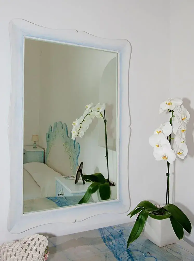 Decorative detail, Bed in Villa Rosa Decorative detail, Bed in Villa Rosa