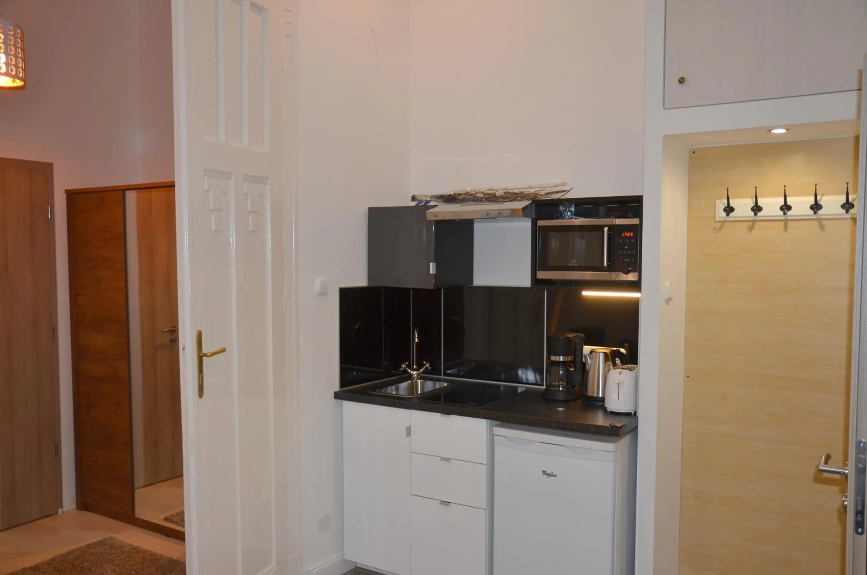 Kitchen or kitchenette in Váci Street Downtown Apartments