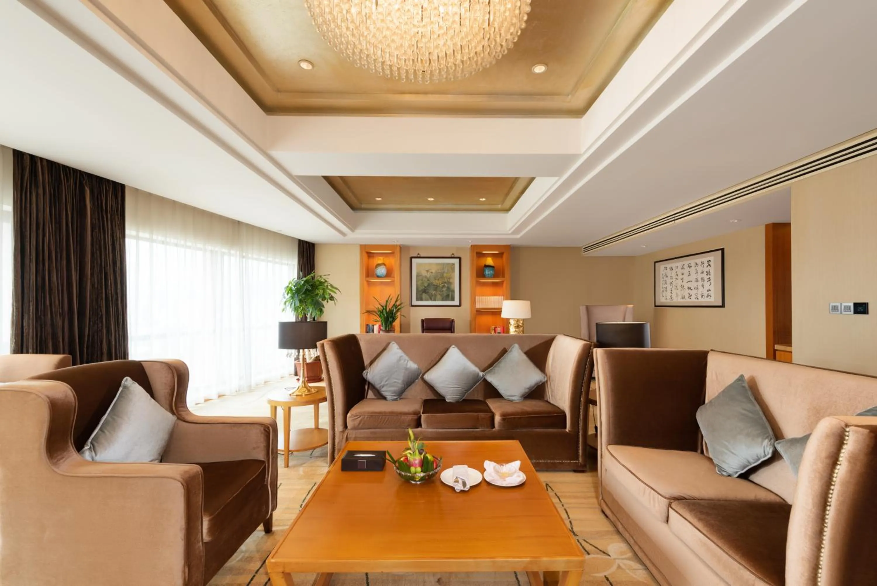 Living room in Wyndham Putian Downtown