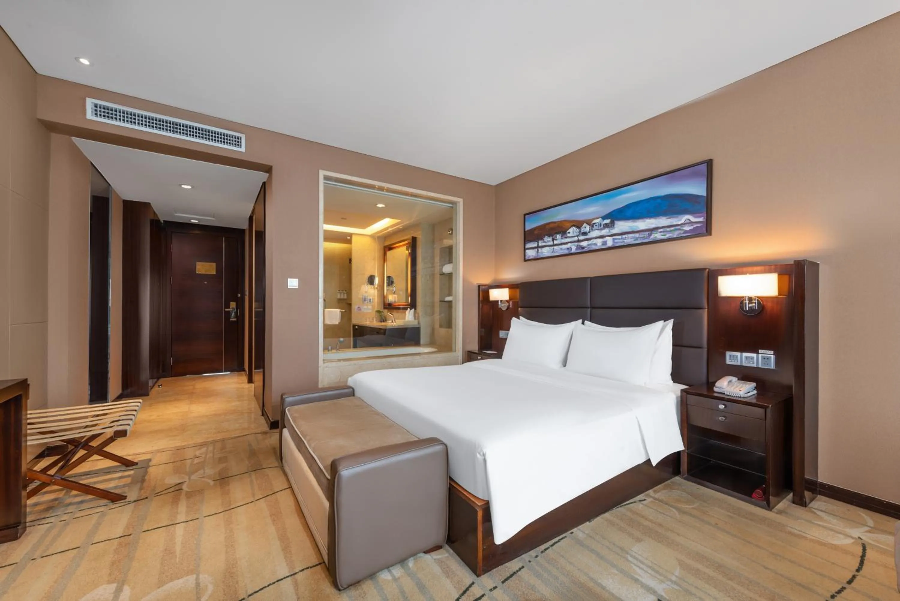 Bedroom, Bed in Wyndham Putian Downtown