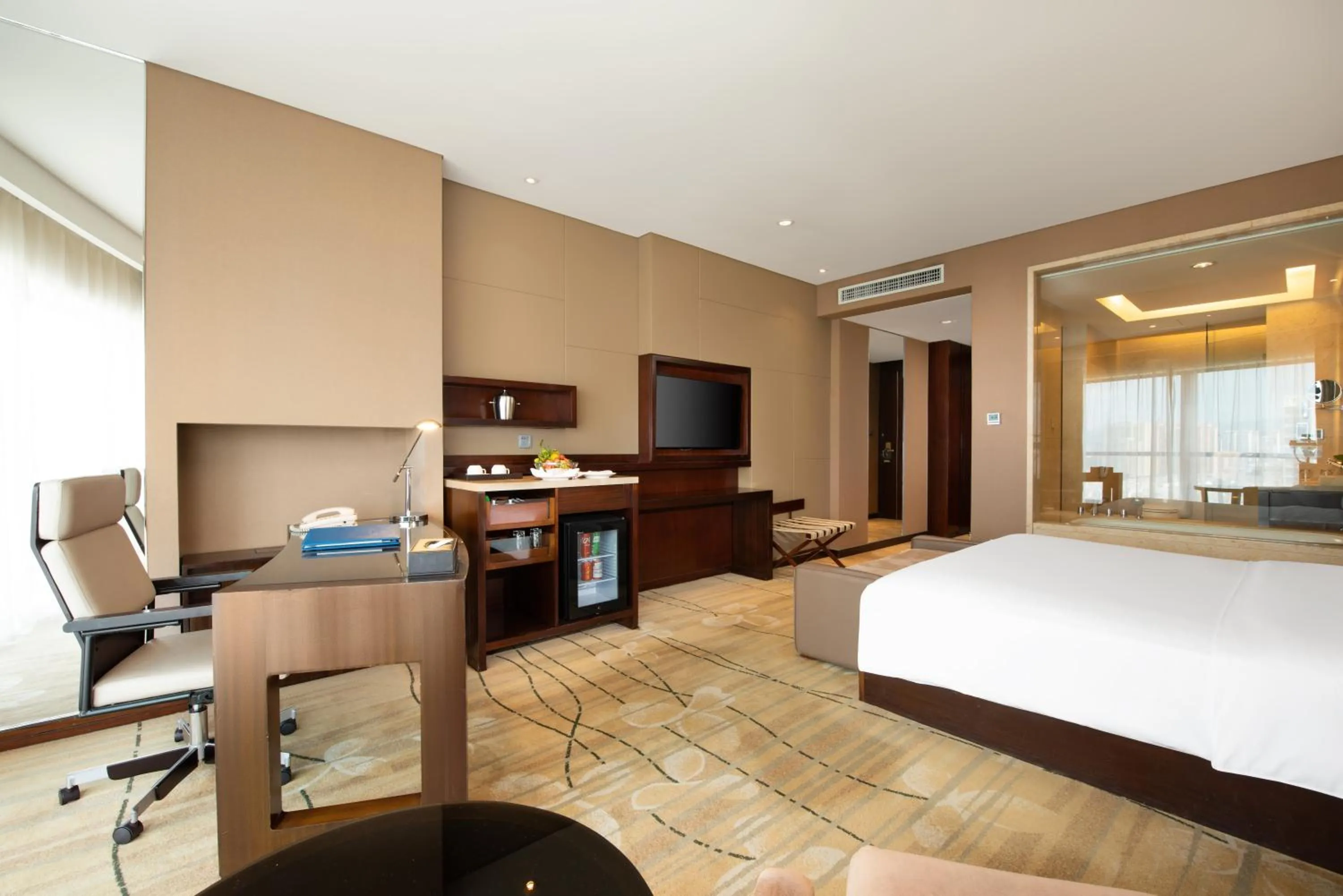 Bedroom, Bed in Wyndham Putian Downtown