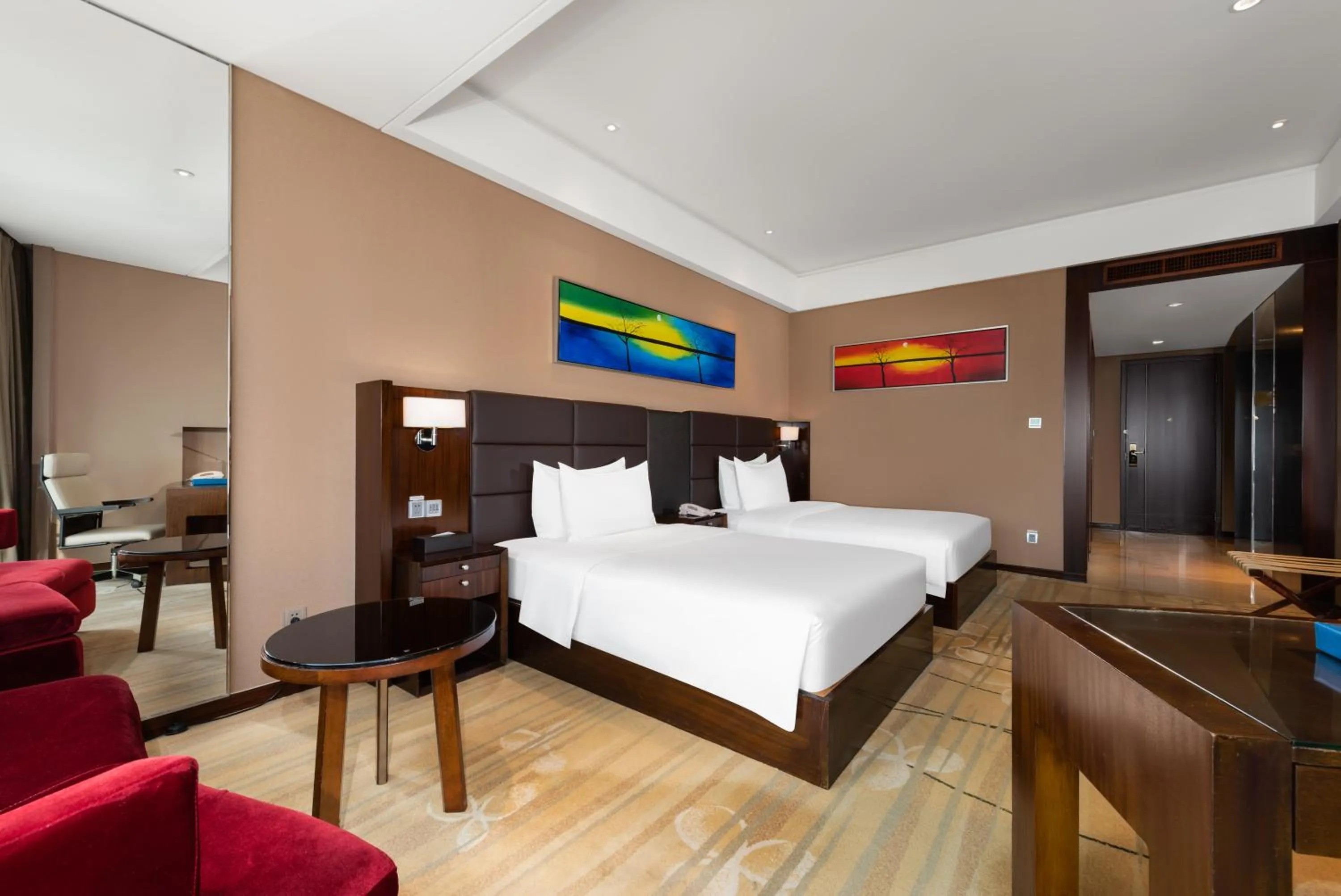 Bedroom, Bed in Wyndham Putian Downtown