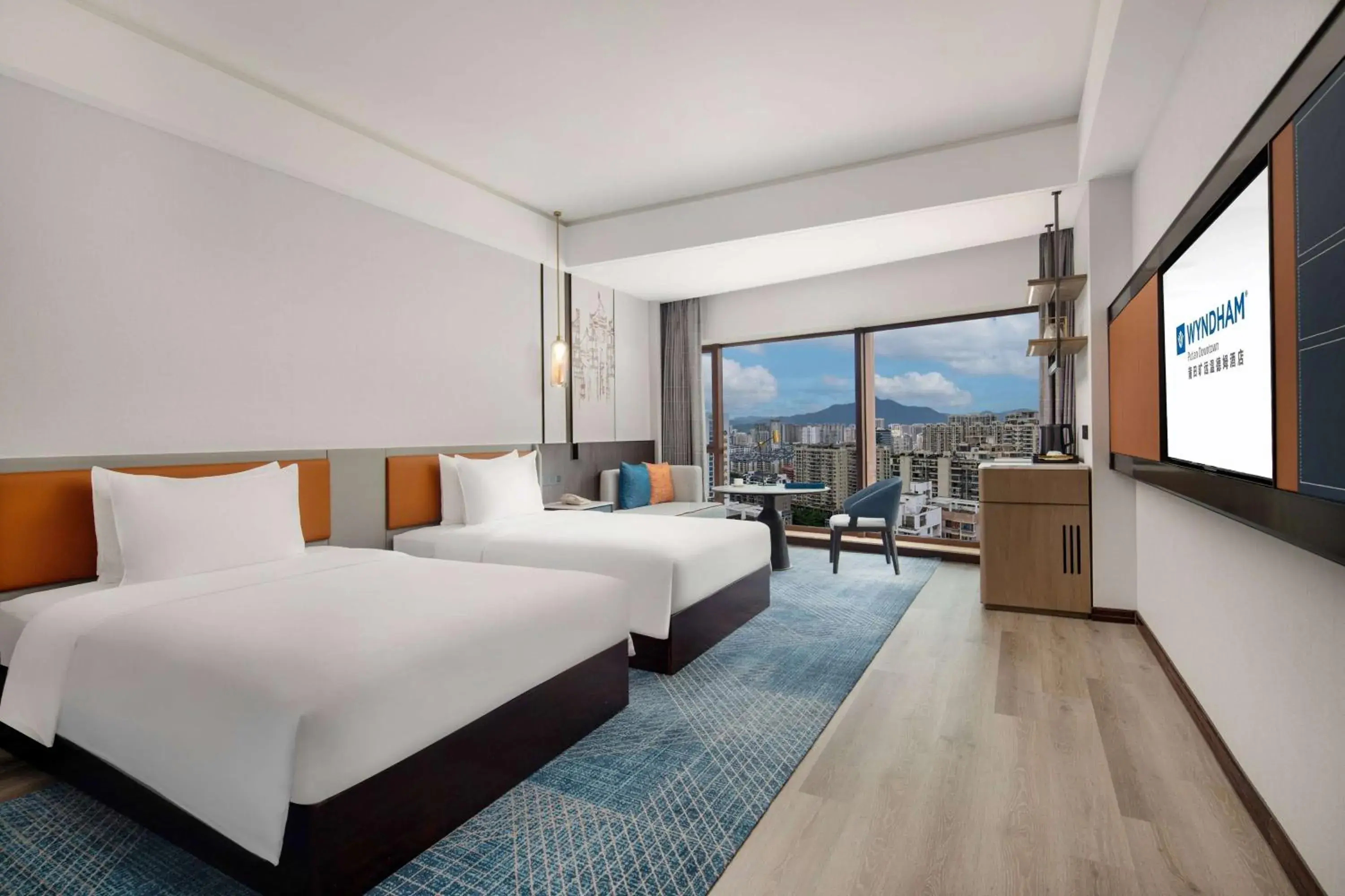 Standard Twin Room - Non-Smoking in Wyndham Putian Downtown Standard Twin Room - Non-Smoking in Wyndham Putian Downtown