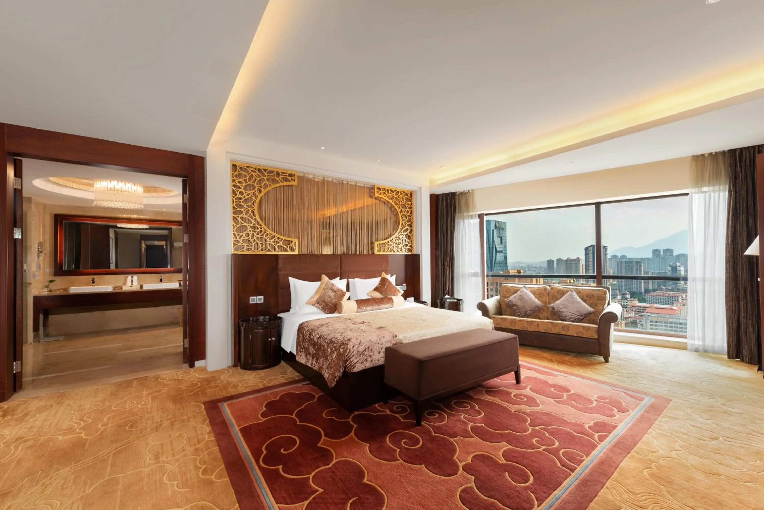 Bedroom, Bed in Wyndham Putian Downtown