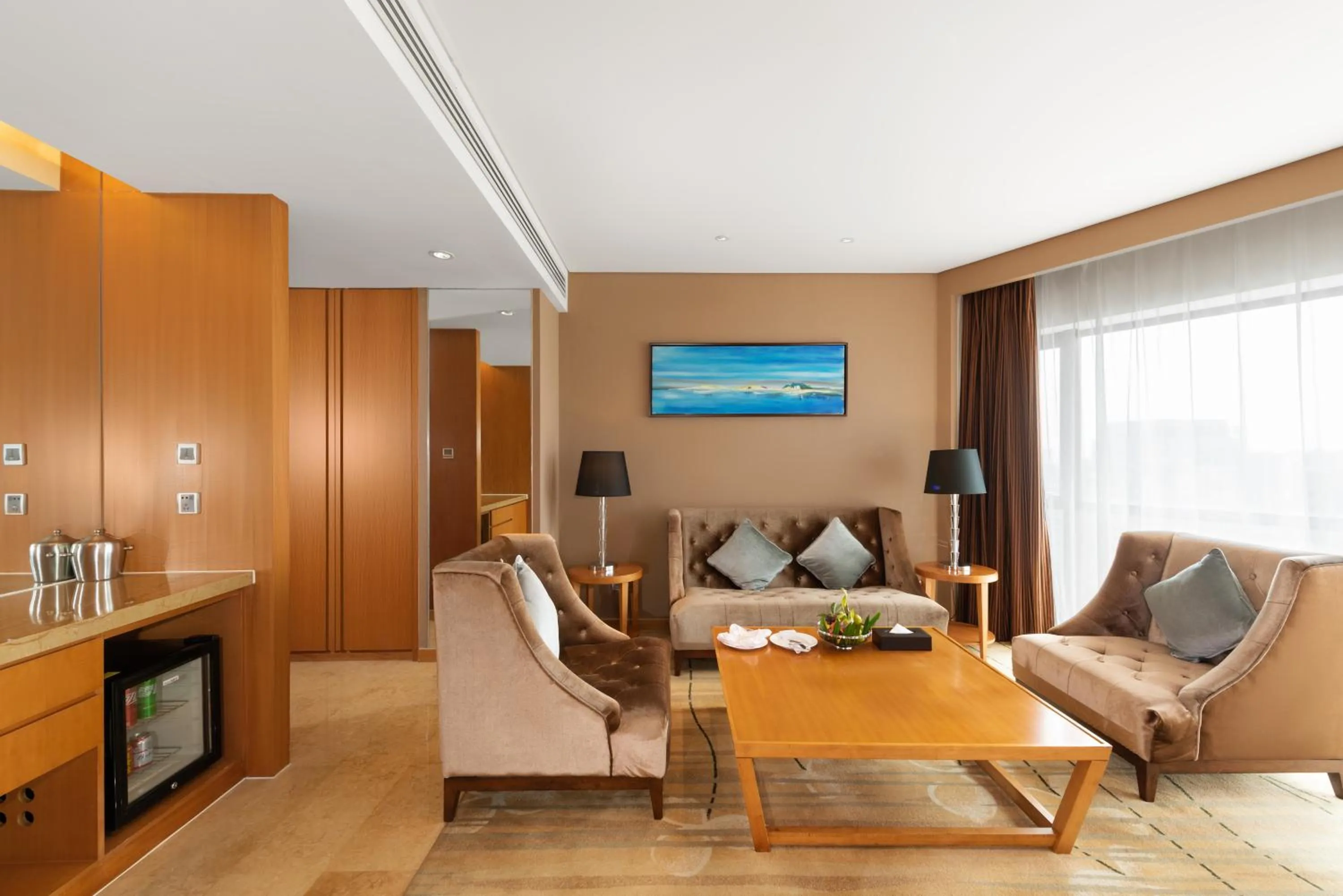 Living room in Wyndham Putian Downtown