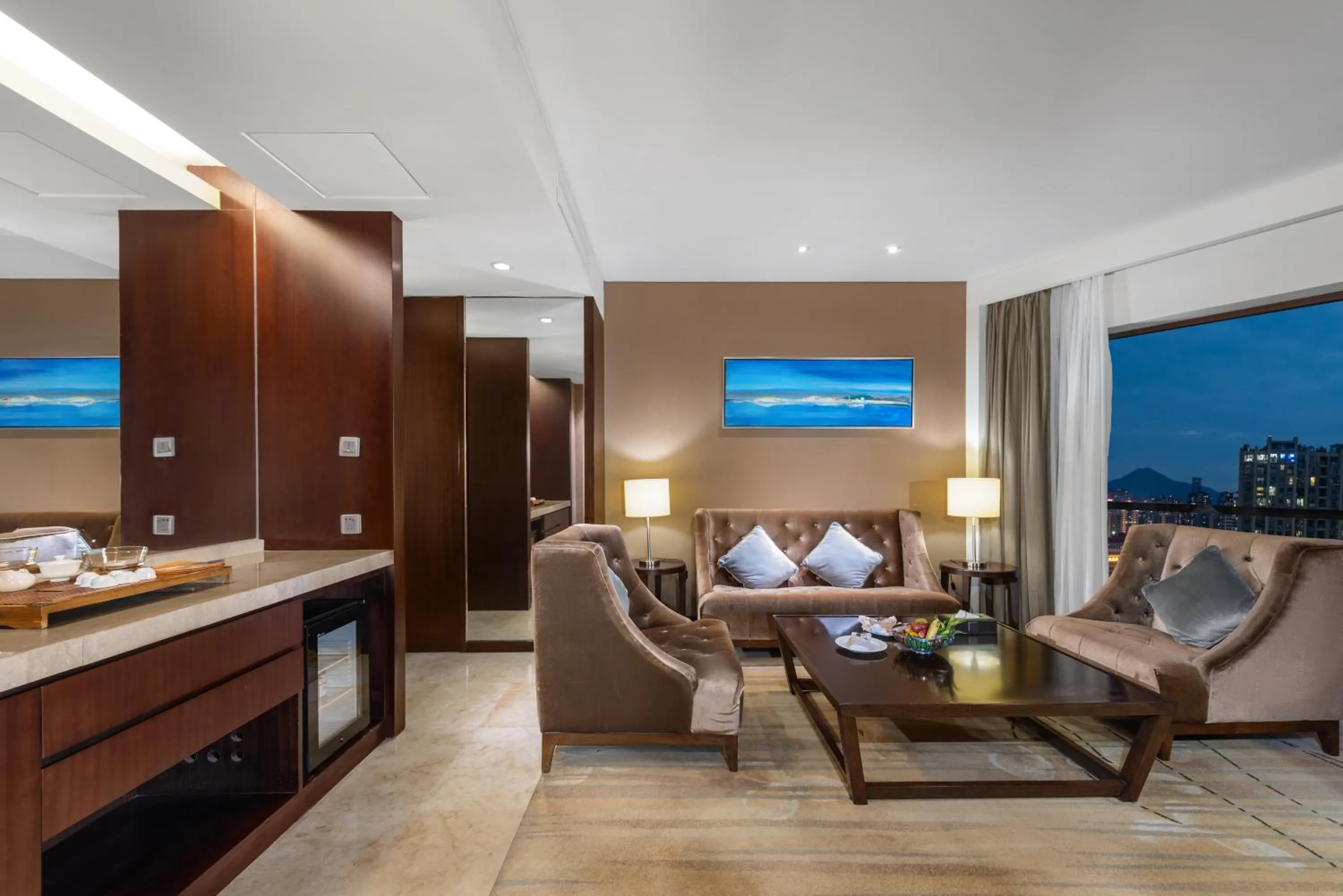 Living room in Wyndham Putian Downtown