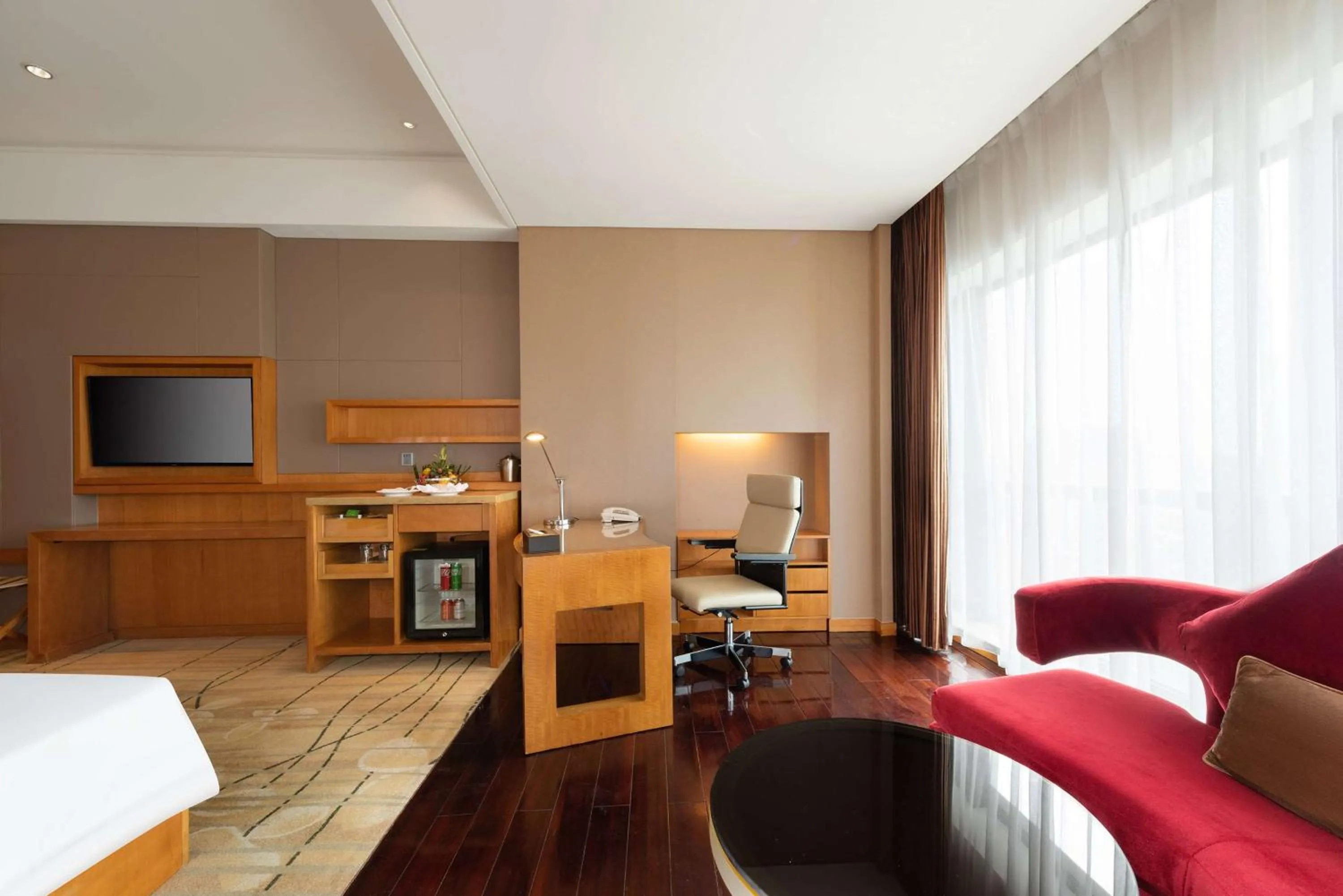 Photo of the whole room, Bed in Wyndham Putian Downtown