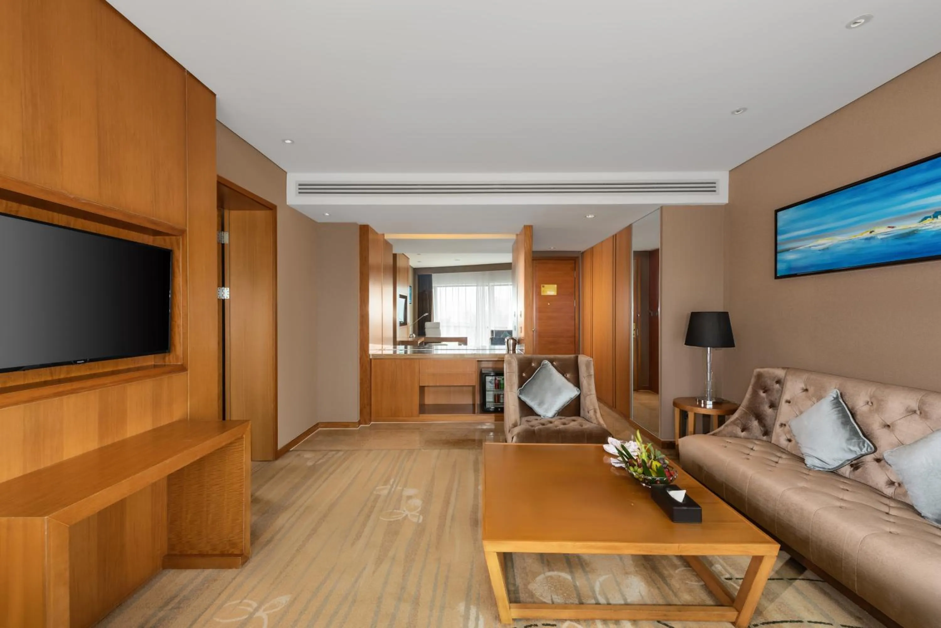 Seating area in Wyndham Putian Downtown