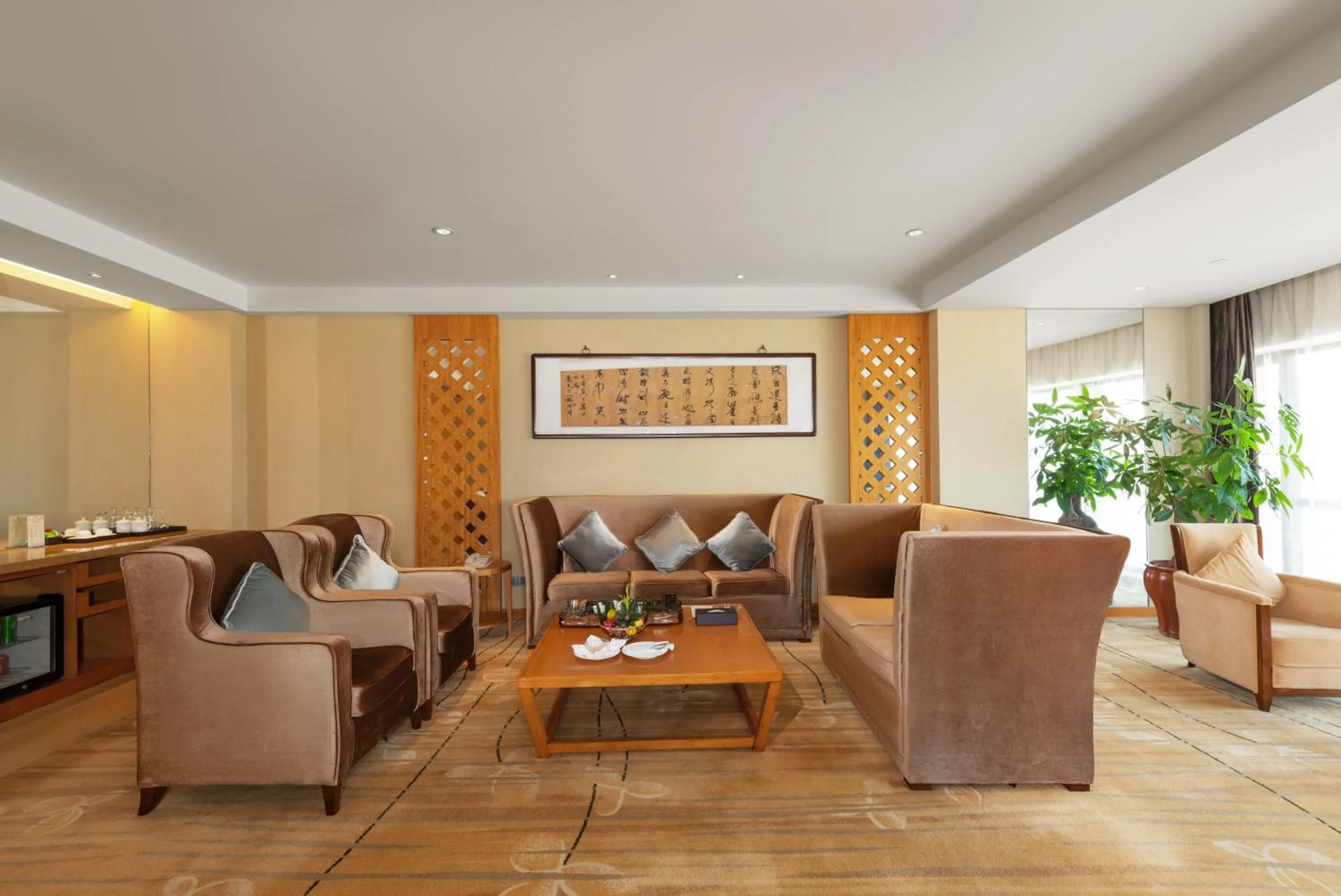 Living room in Wyndham Putian Downtown