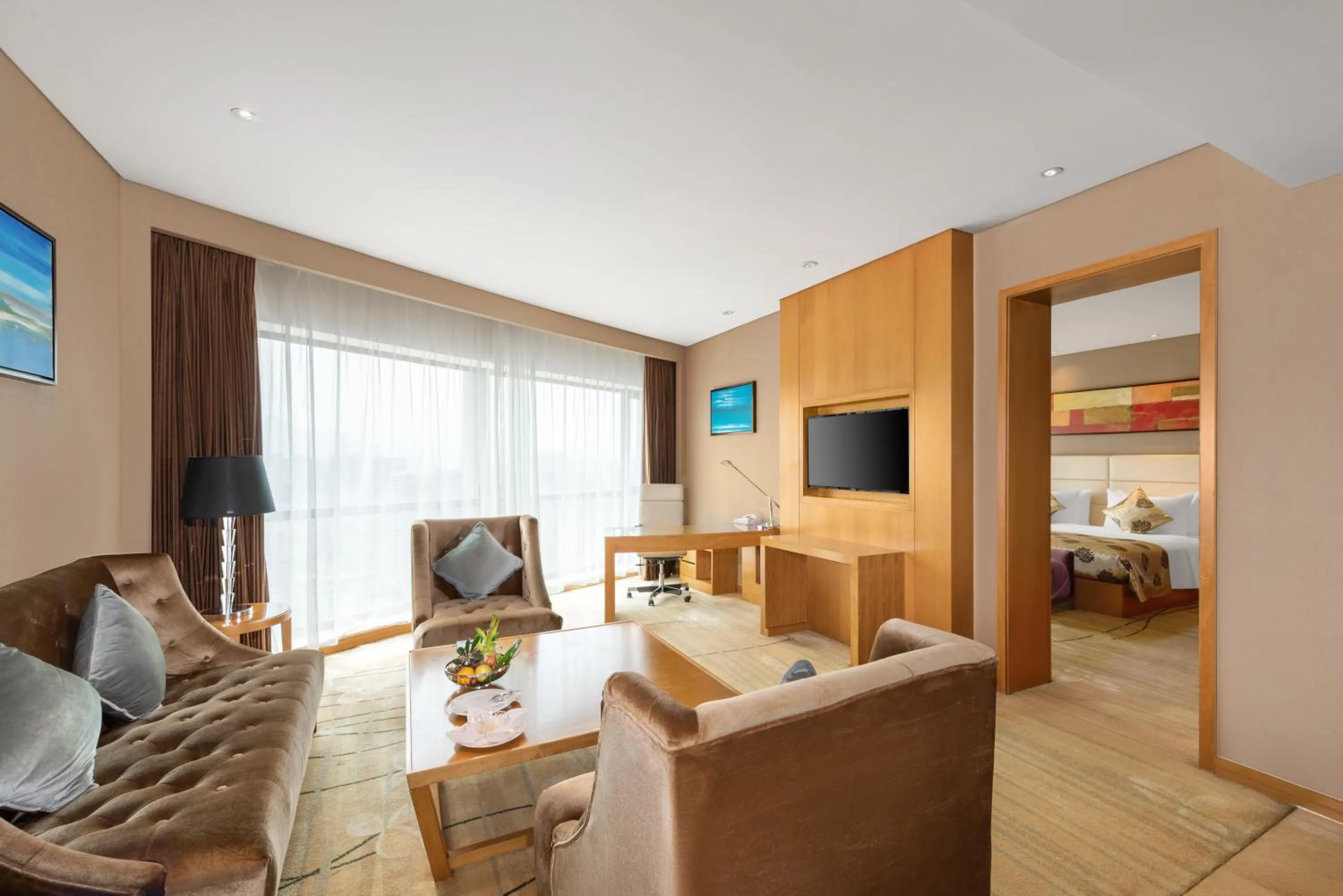 Living room in Wyndham Putian Downtown