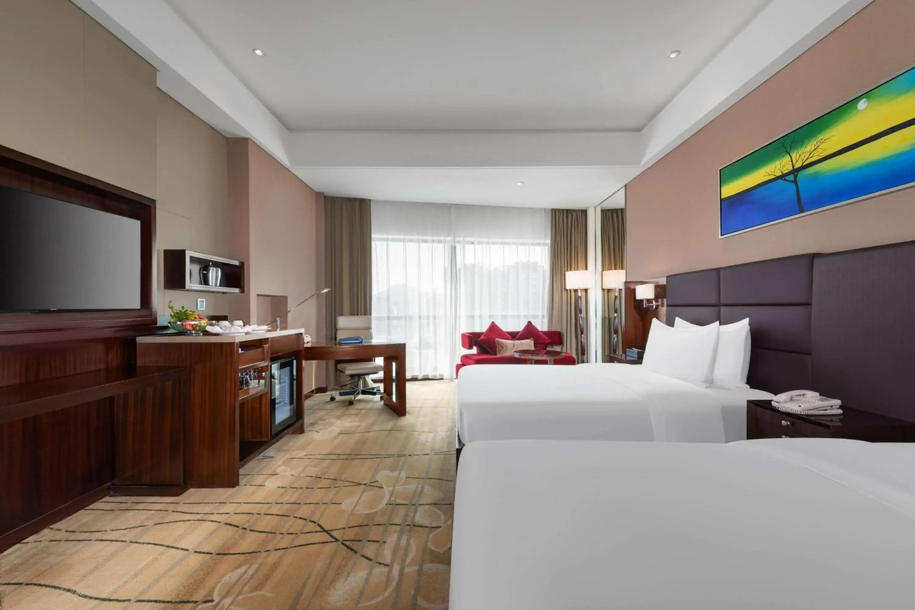Photo of the whole room, Bed in Wyndham Putian Downtown Photo of the whole room, Bed in Wyndham Putian Downtown