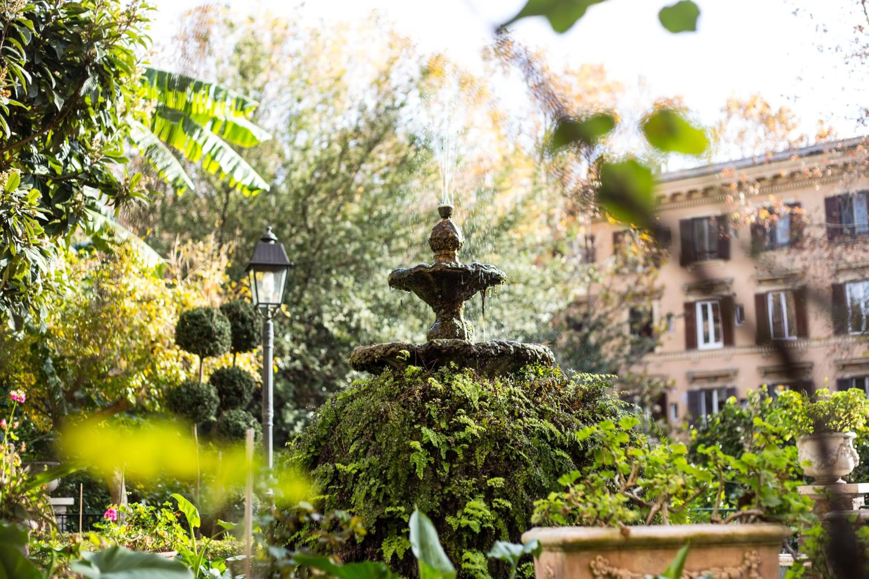 Garden view in Villa Matissa