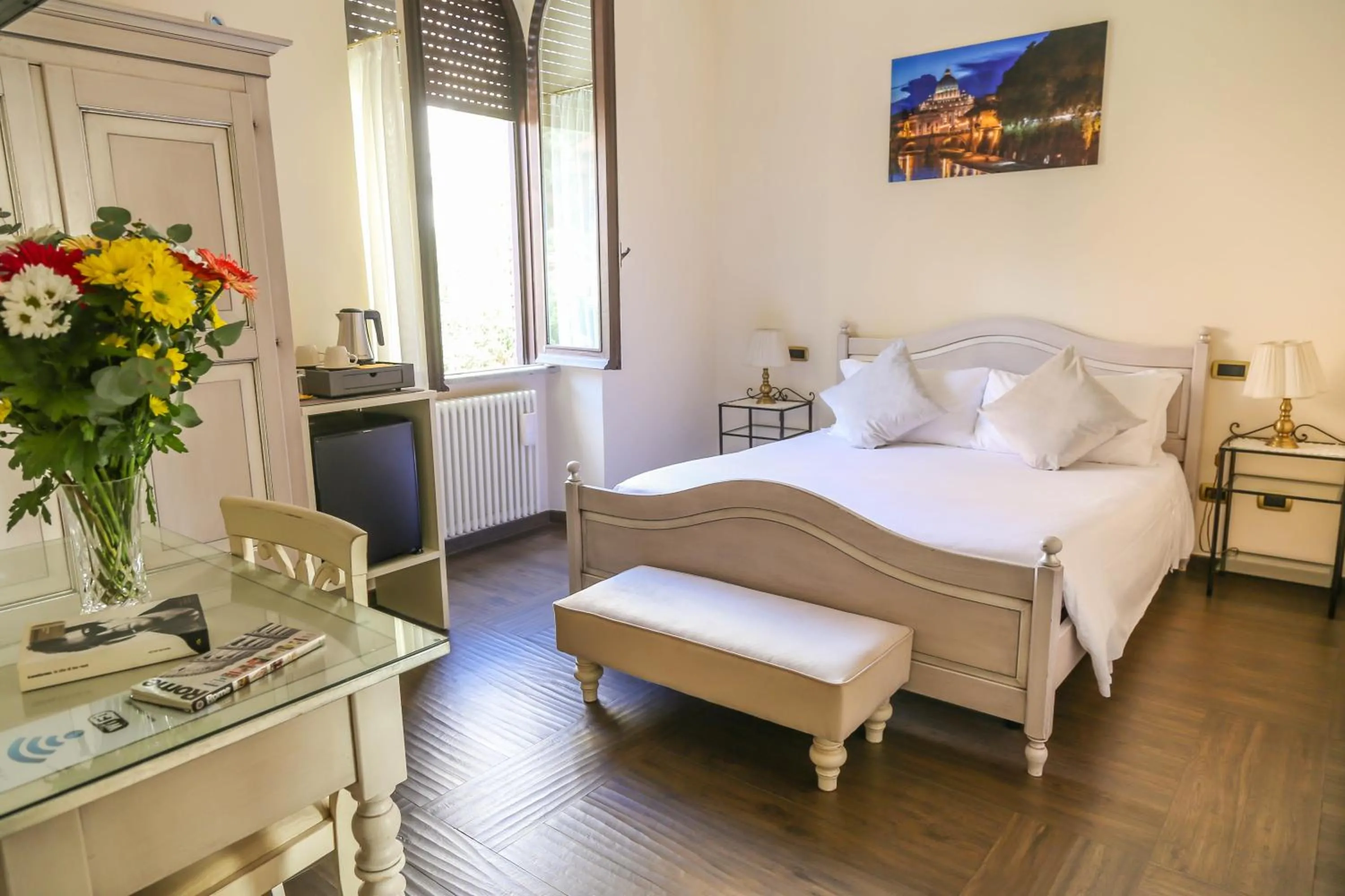 Bedroom, Bed in Villa Matissa