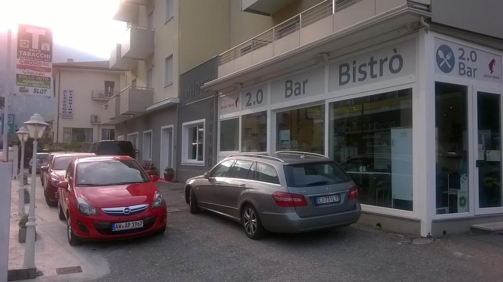 Facade/entrance in Hotel Rubino