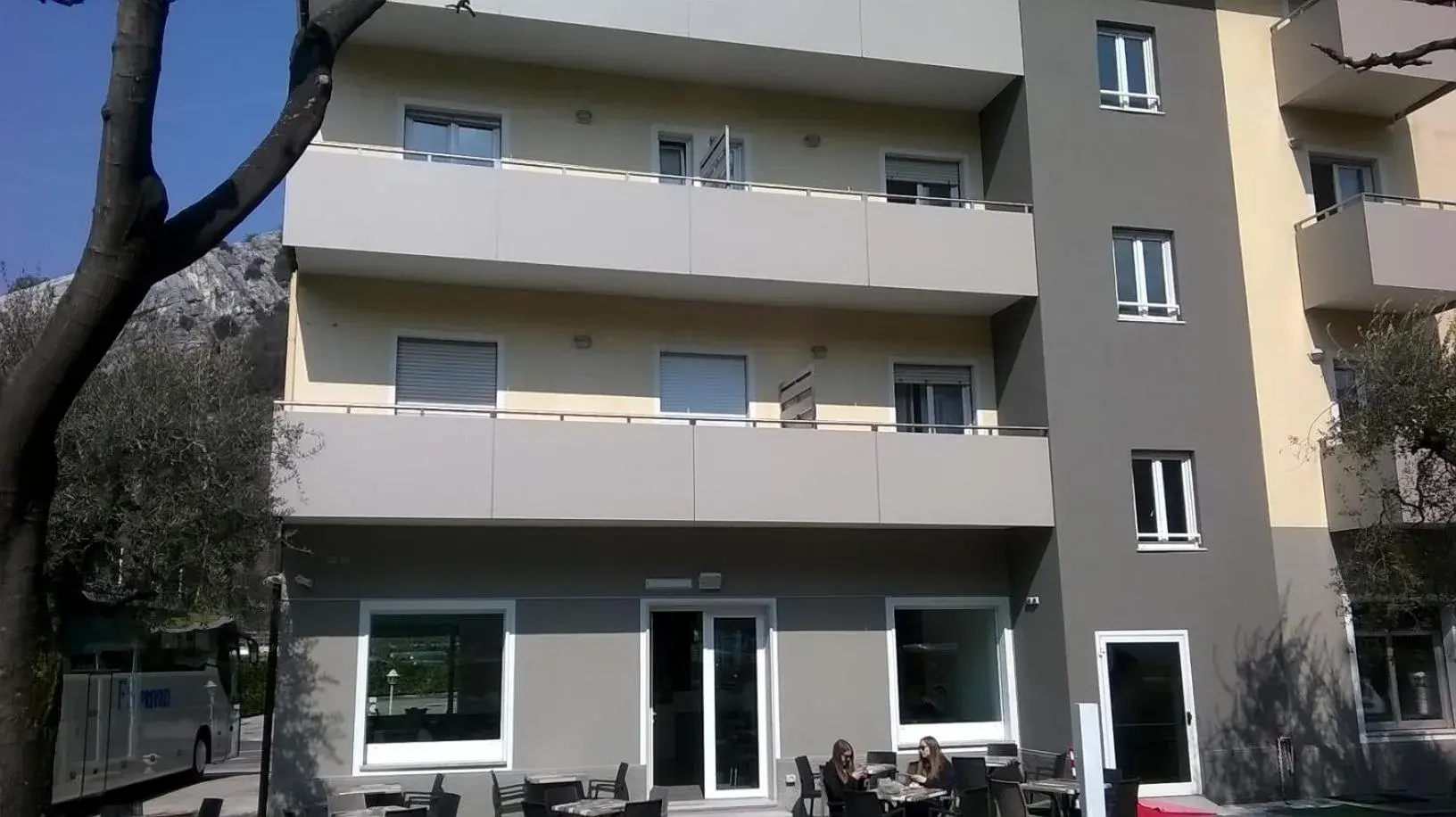 Property building in Hotel Rubino Property building in Hotel Rubino