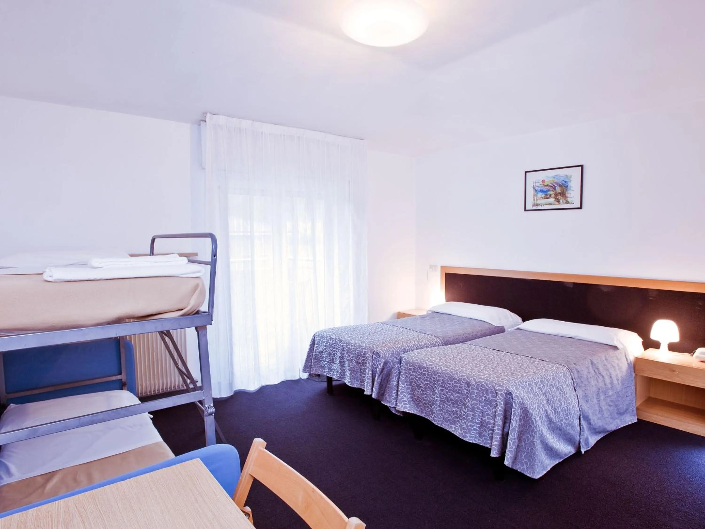 Shower, Bed in Hotel Rubino