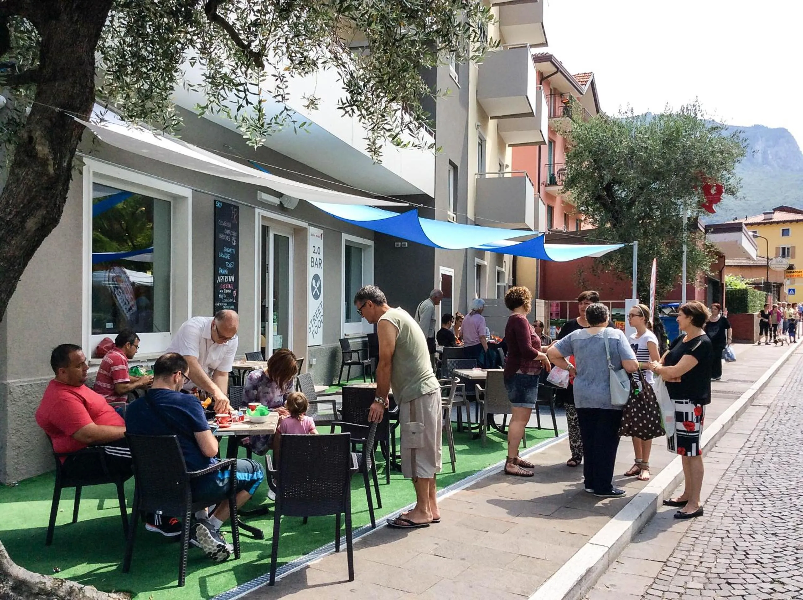 Restaurant/places to eat in Hotel Rubino