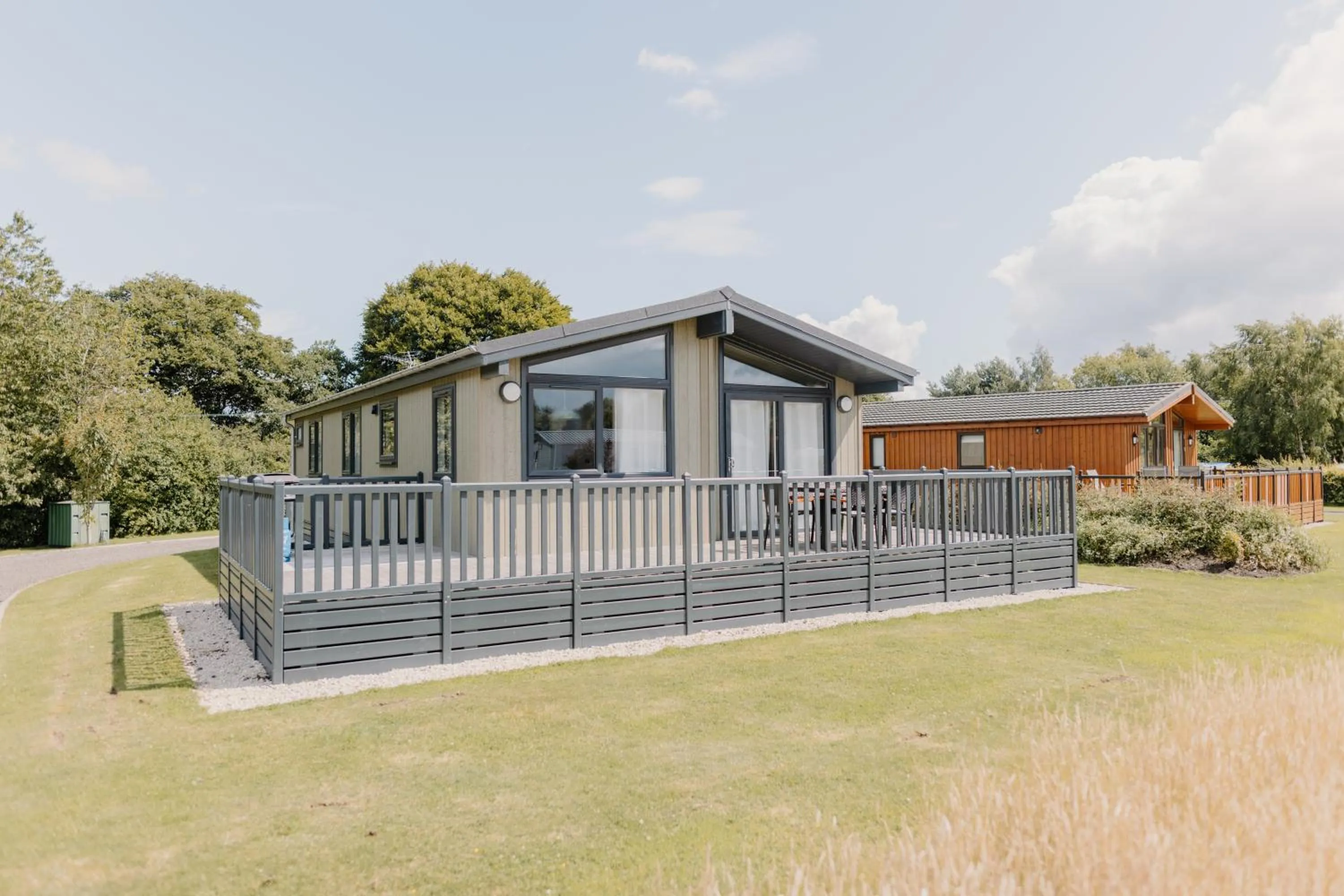 Property building in Linwater Caravan Park - Luxury Lodges and Static Caravans near Edinburgh