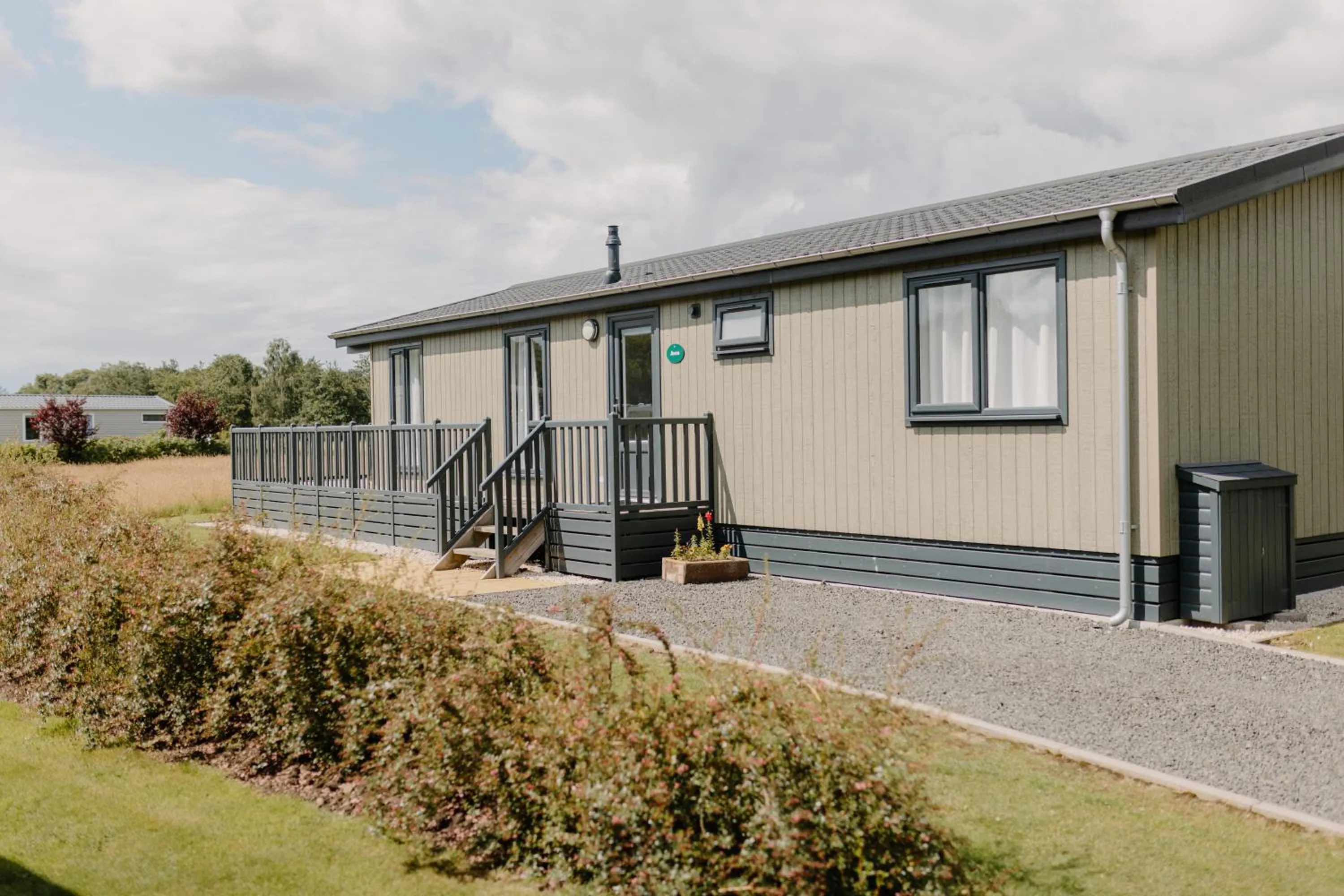 Property building in Linwater Caravan Park - Luxury Lodges and Static Caravans near Edinburgh