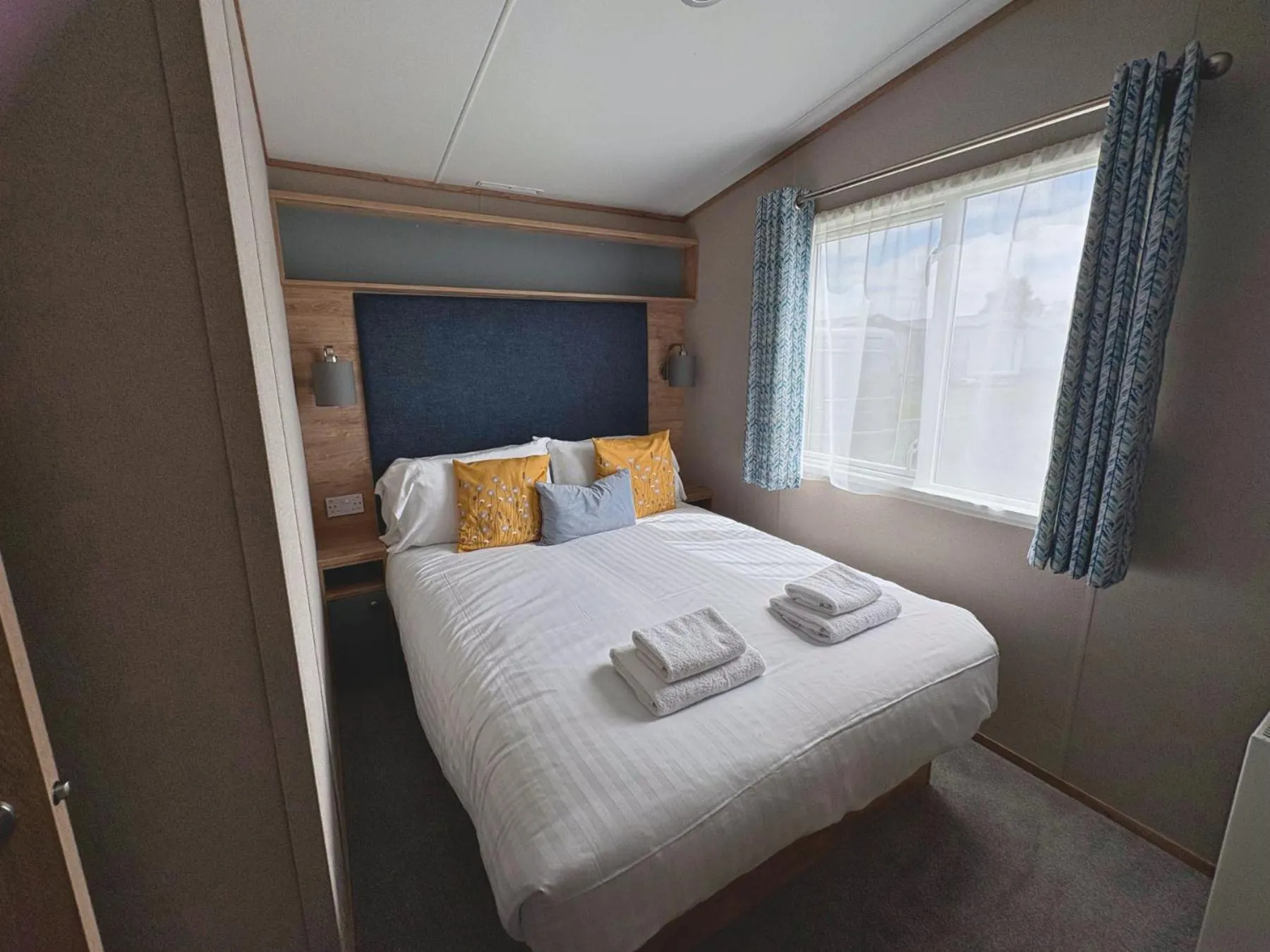 Bed in Linwater Caravan Park - Luxury Lodges and Static Caravans near Edinburgh