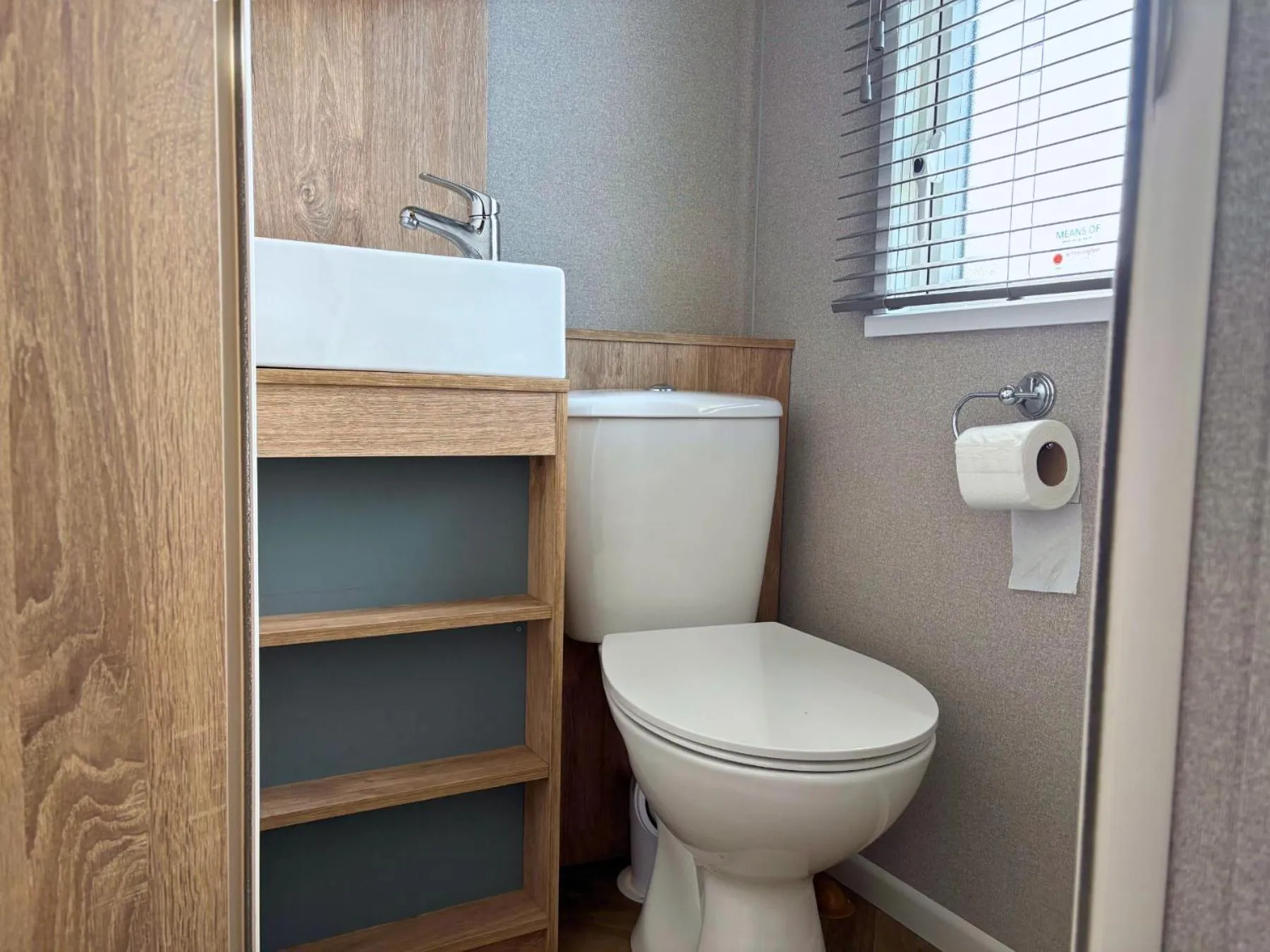Toilet in Linwater Caravan Park - Luxury Lodges and Static Caravans near Edinburgh