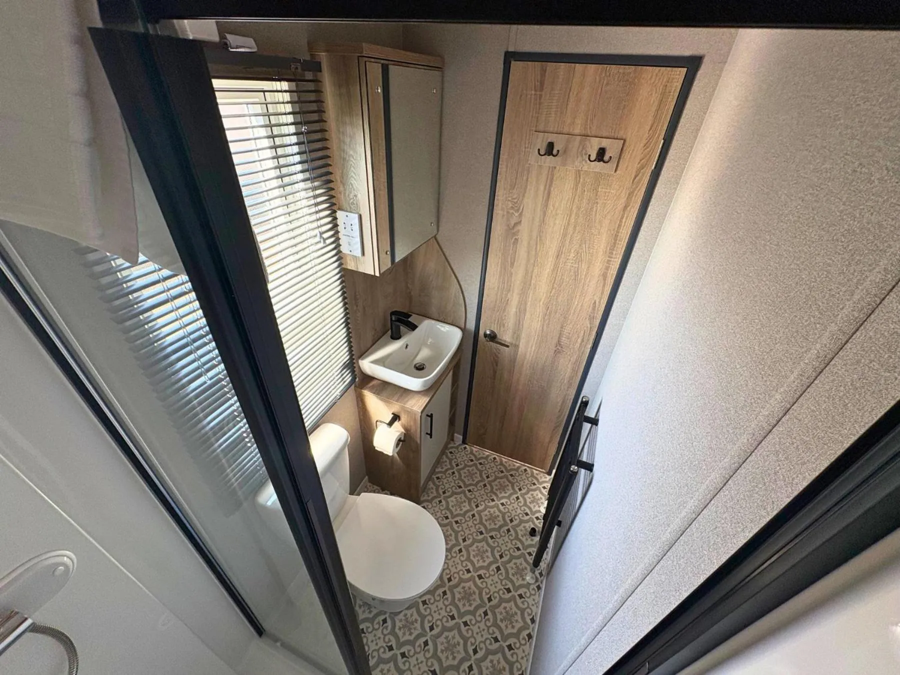 Shower in Linwater Caravan Park - Luxury Lodges and Static Caravans near Edinburgh