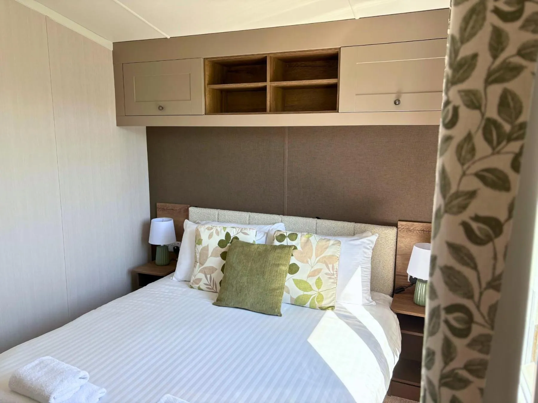 Bed in Linwater Caravan Park - Luxury Lodges and Static Caravans near Edinburgh