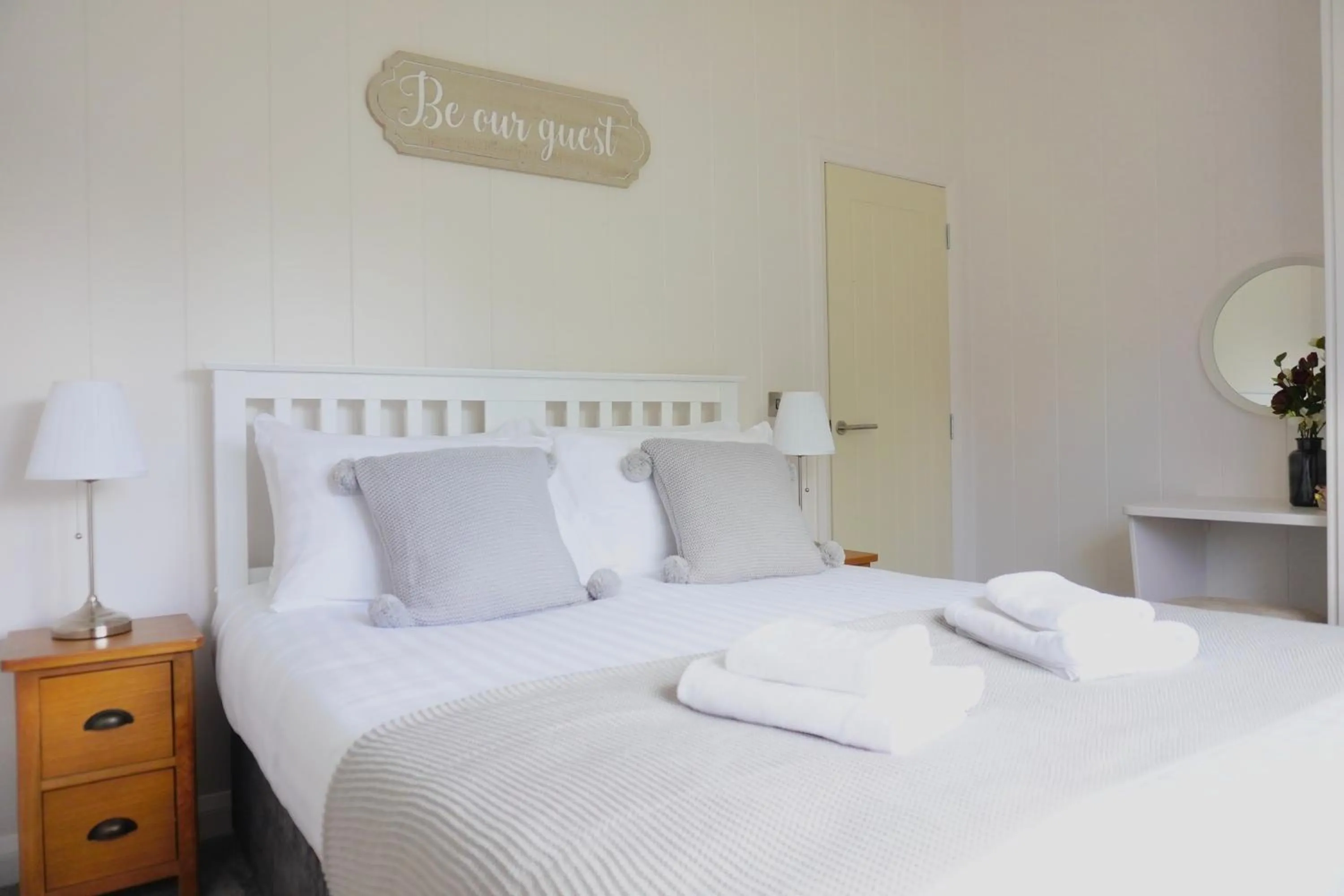 Bed in Linwater Caravan Park - Luxury Lodges and Static Caravans near Edinburgh