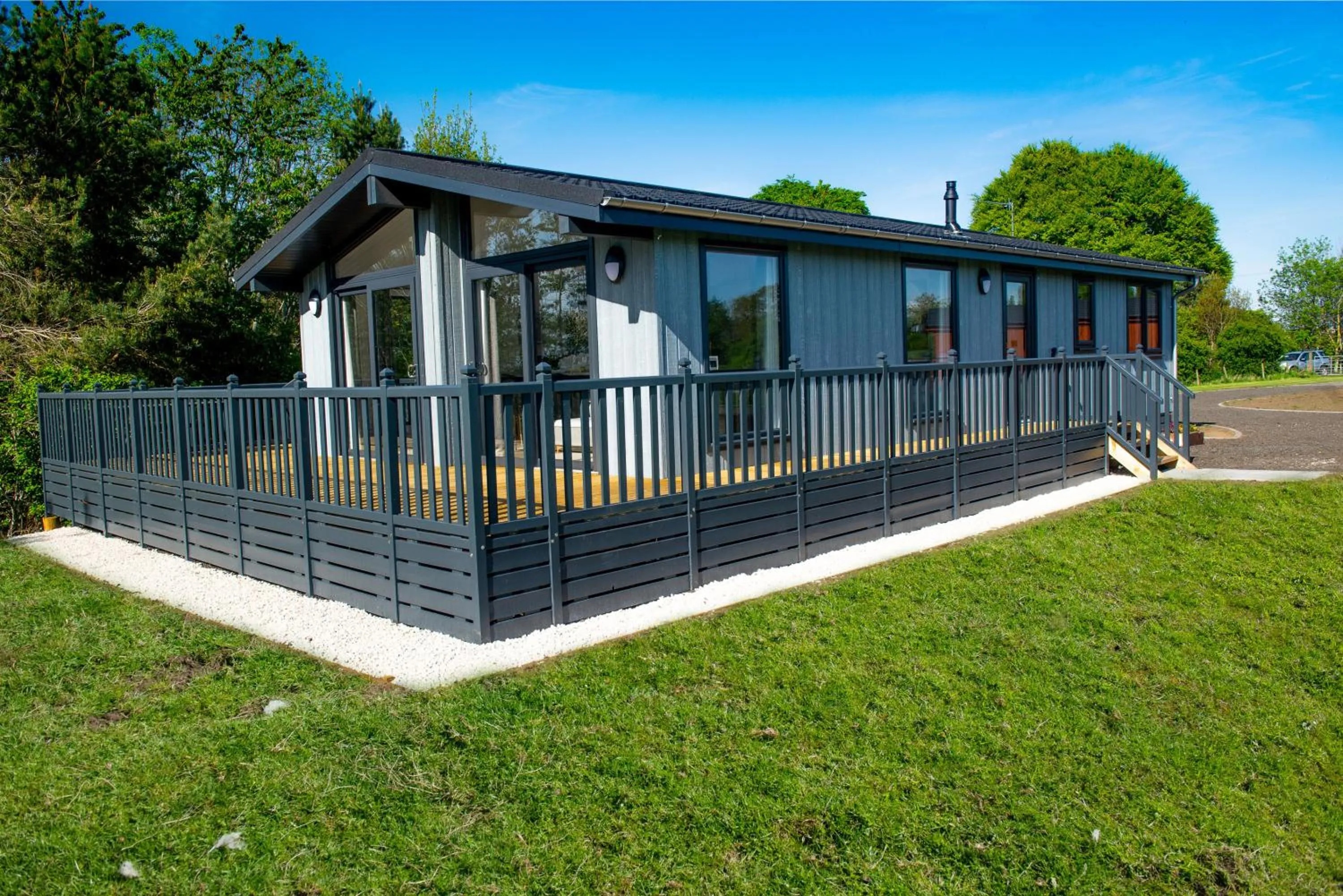 Property building in Linwater Caravan Park - Luxury Lodges and Static Caravans near Edinburgh