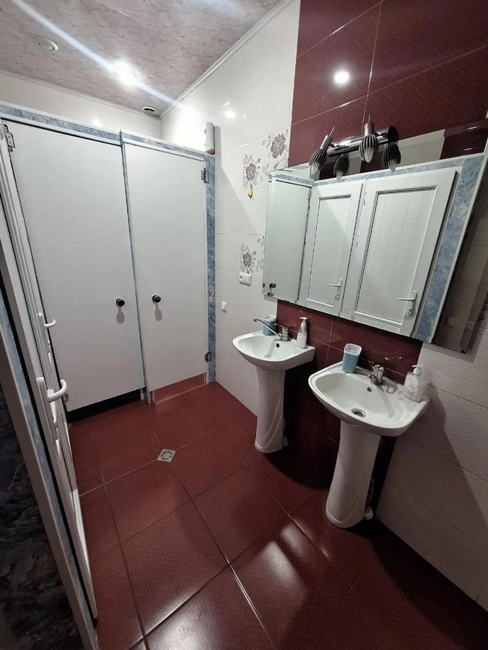 Shower in Arm Hostel