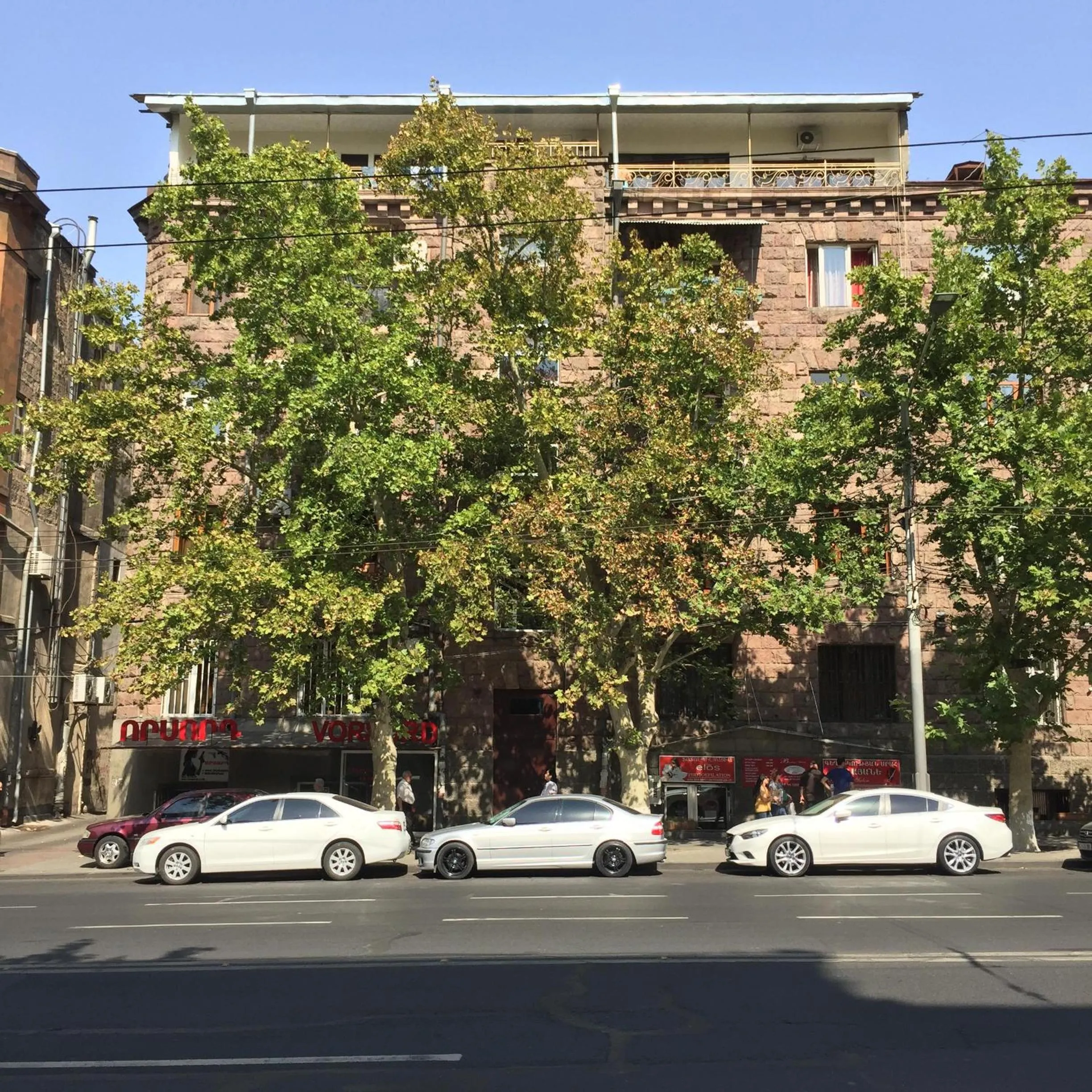 Property building in Arm Hostel